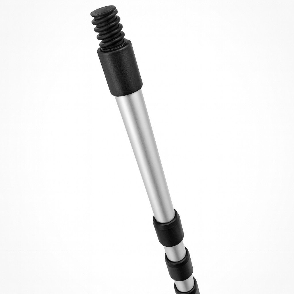 Neustanlo Teleskopstiel Teleskopstange bis 4 Meter aus Aluminium für vielseitige Nutzung, stabil, leicht, ausziehbar, ideal für Haushalt, Garten, Boot & Pool