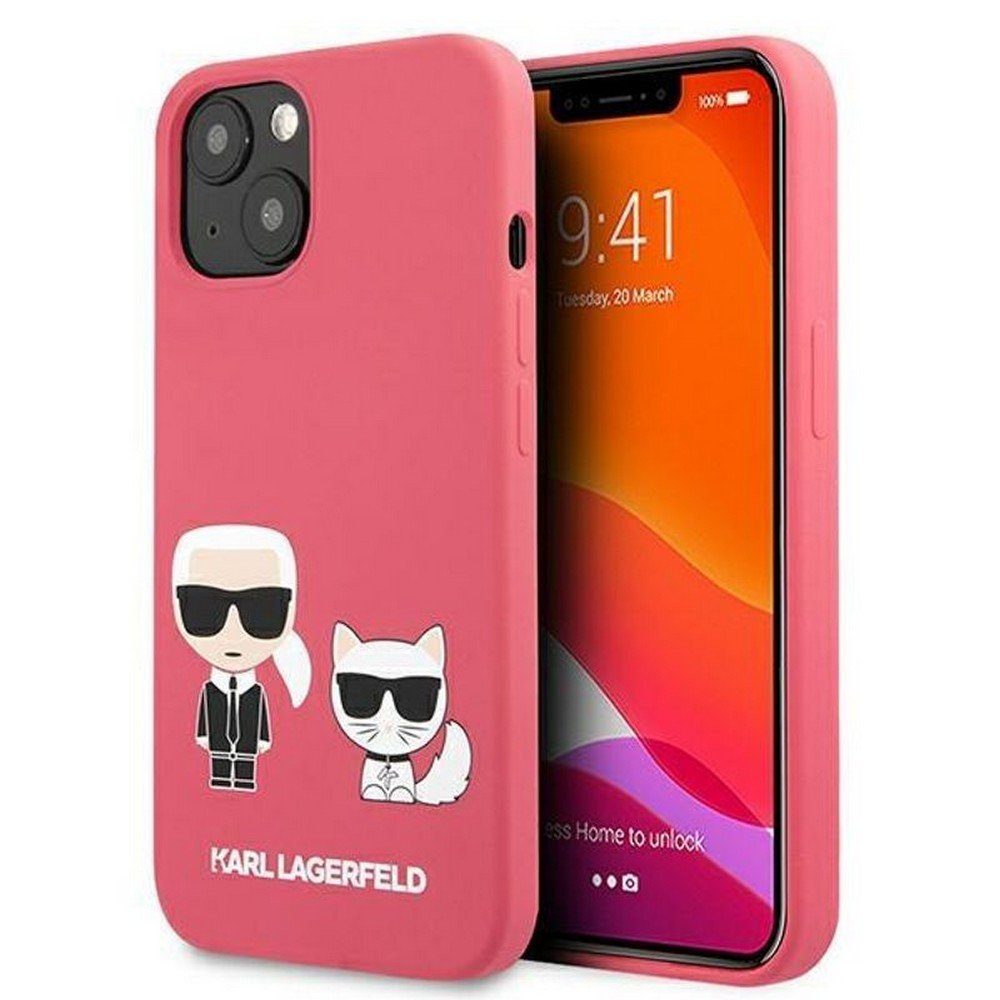 KARL LAGERFELD Handyhülle Karl Lagerfeld KLHCP13MSSKCP iPhone 13 6.1 ...