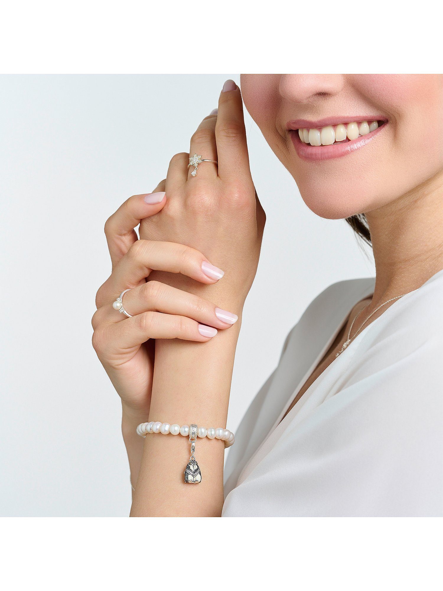 THOMAS SABO Kettenanhänger silberfarben...