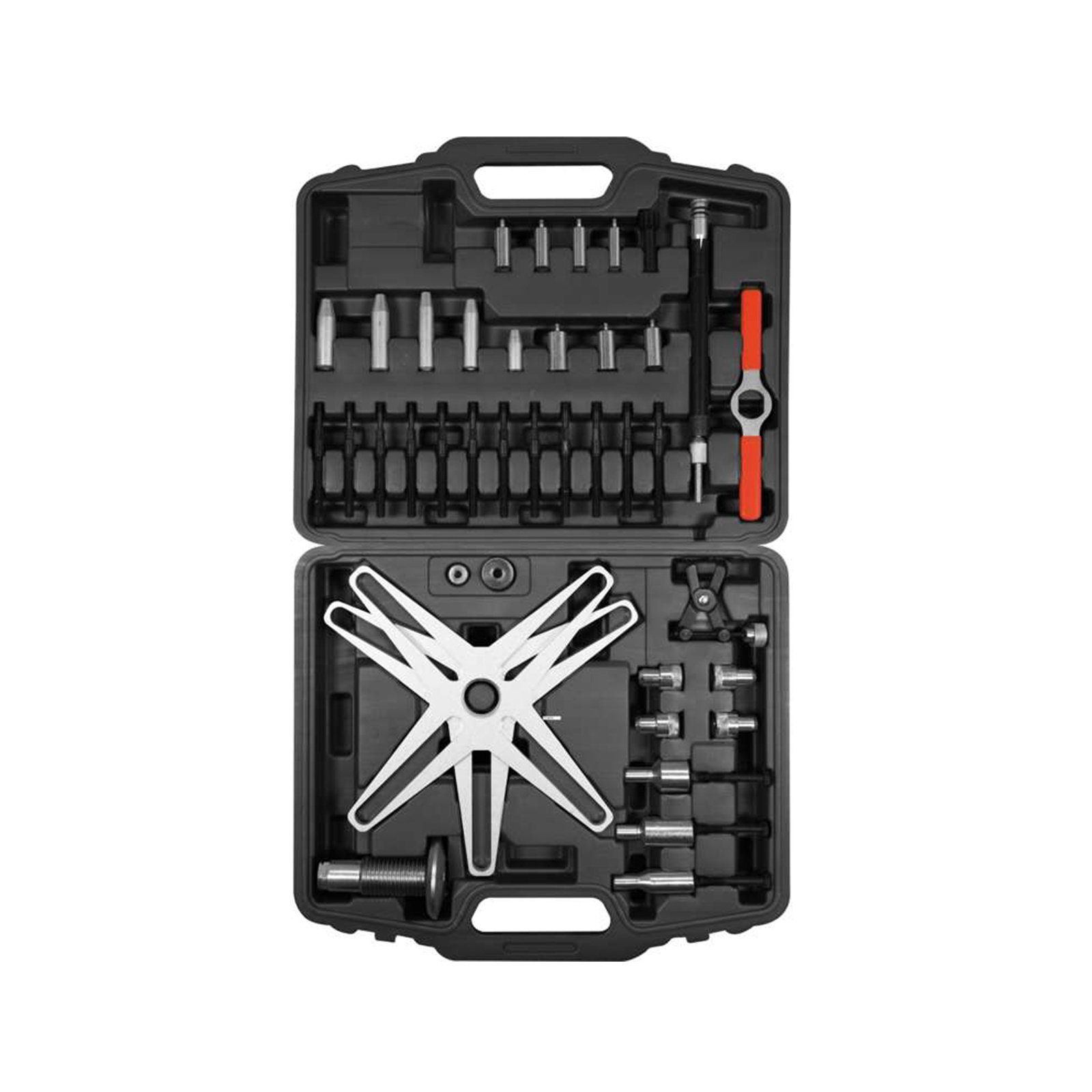 Yato Werkzeugset Profi SAC Kupplungs-Werkzeugsatz 43 tlg. YT-06315, (Stk, 43-tlg., 1), im Koffer mit Werkzeug