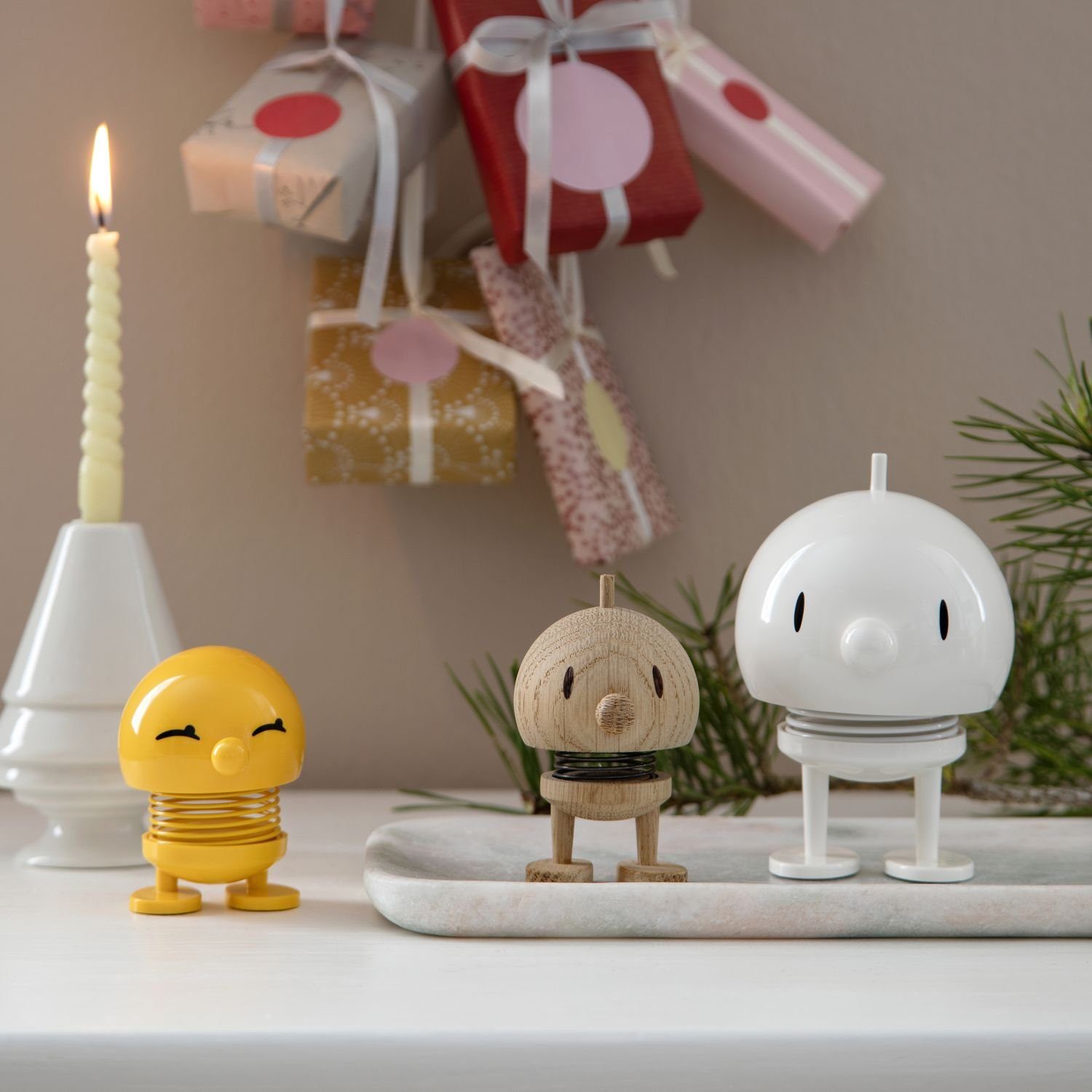 HOPTIMIST Dekofigur Bumble L White günstig online kaufen