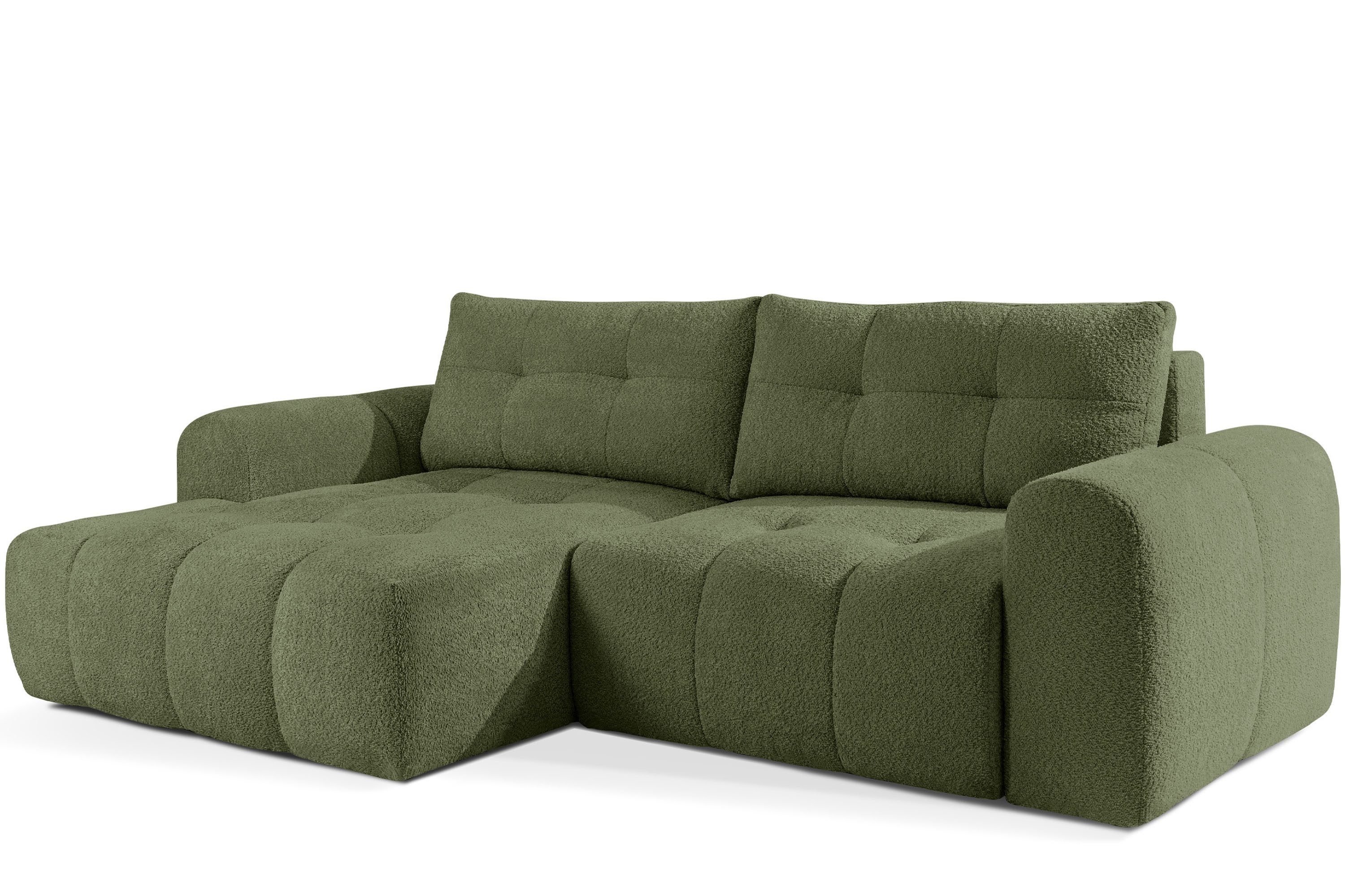 KONSIMO® Ecksofa RAVIA mit Schlaffunktion, Modern-Stil, günstig online kaufen