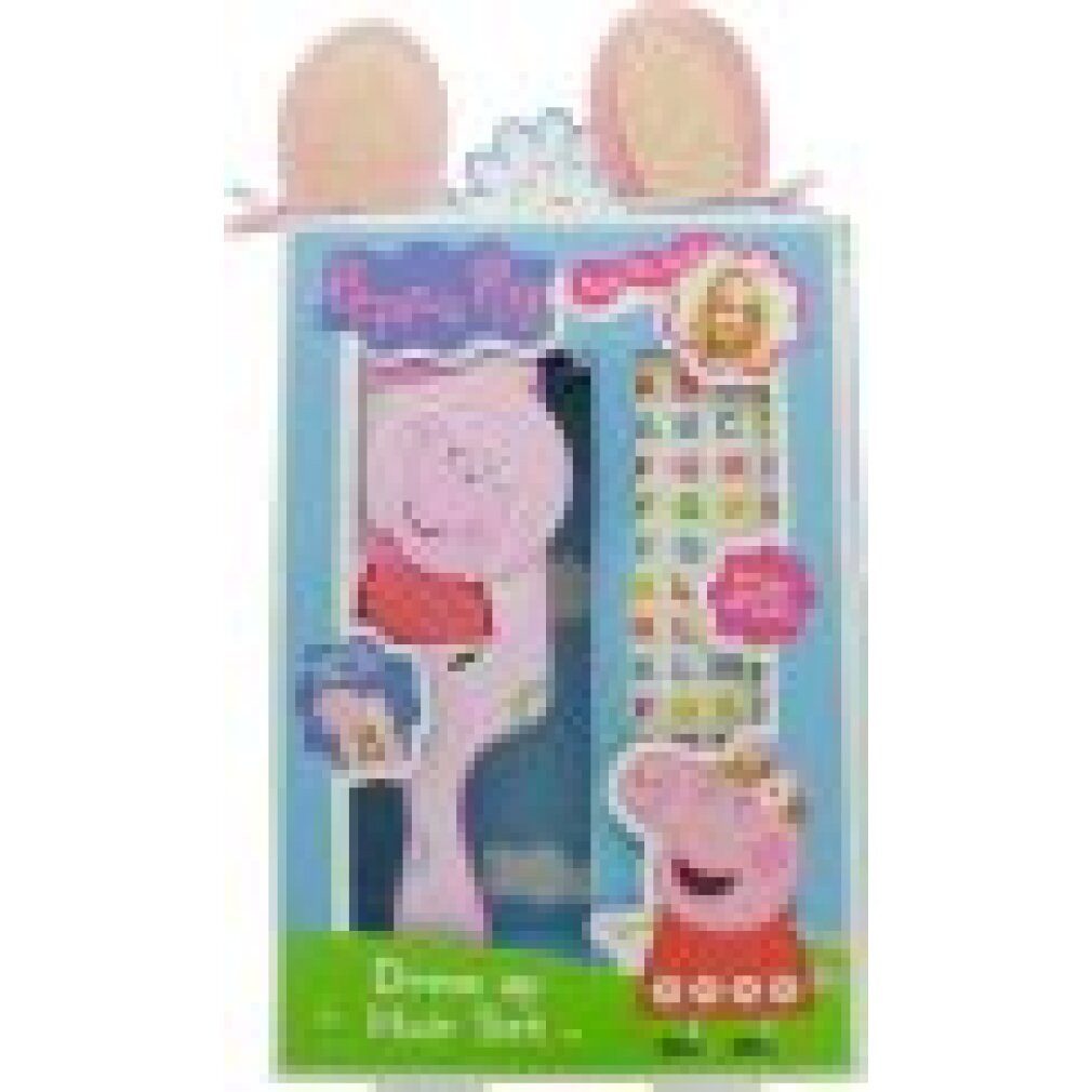 Ruijie Haarbürste Peppa Pig Hair Geschenk-Set 3 Stücke