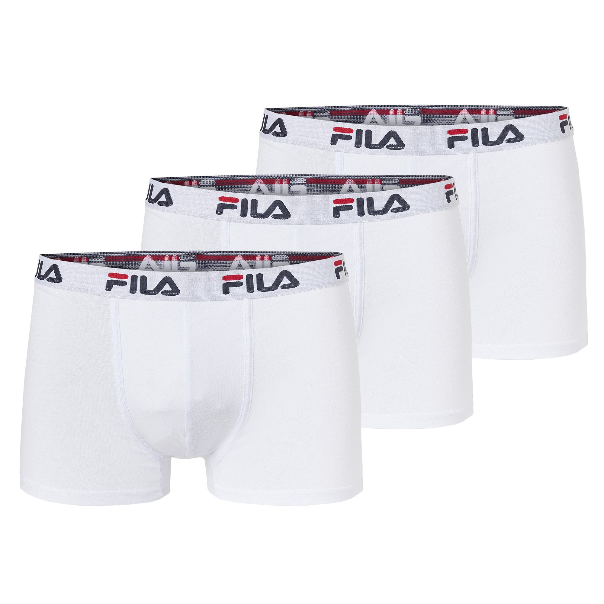 Fila Boxer MAN BOXER SHORTS (3er Pack) mit elastischem Logobund