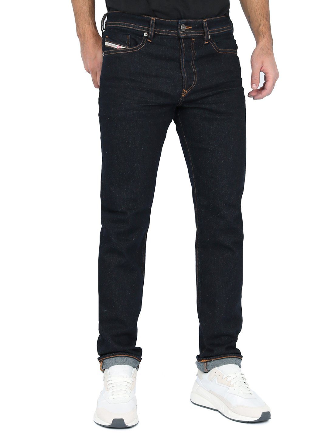 Diesel Tapered-fit-Jeans Regular Slim Hose - Buster R07R2 - Länge:32