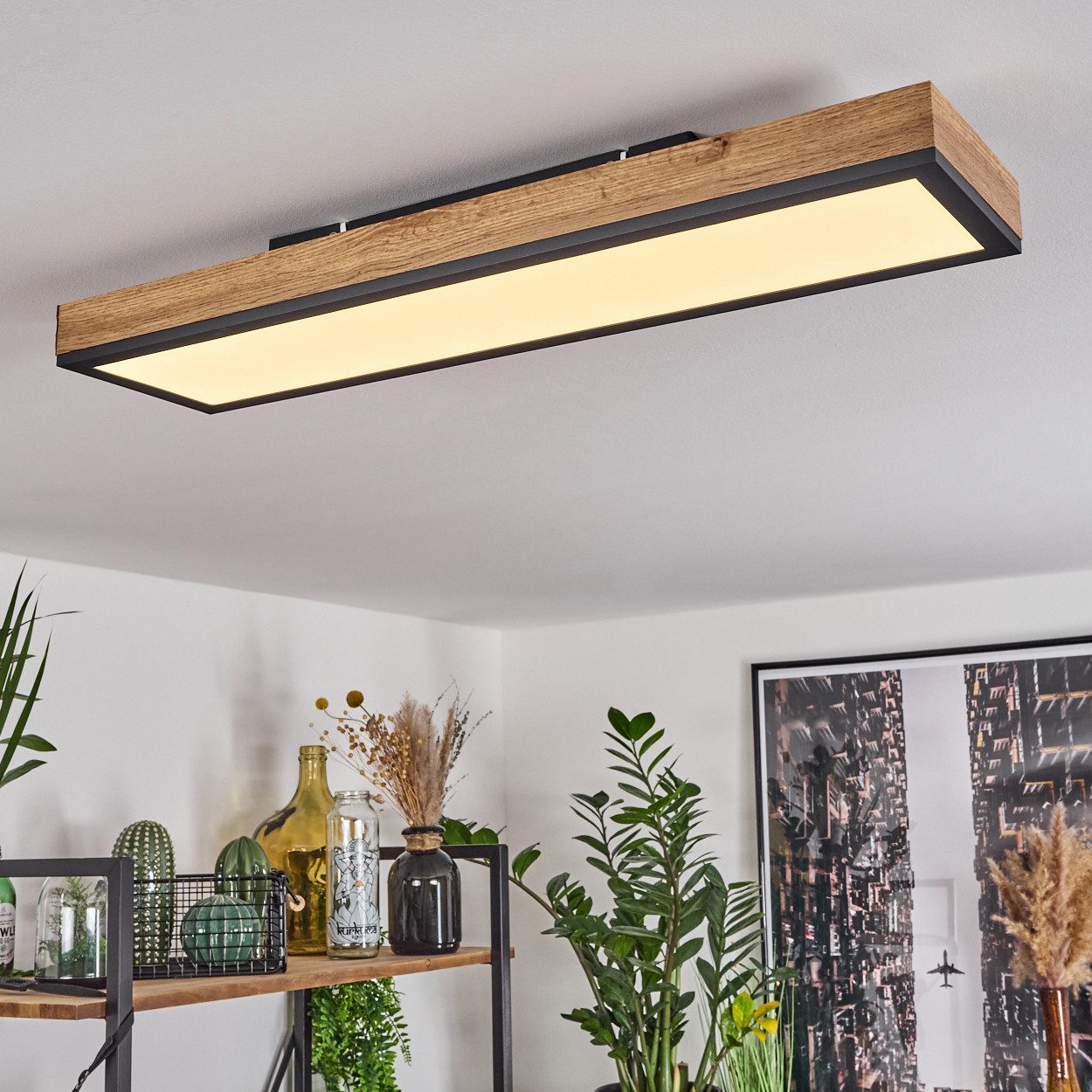 hofstein Deckenleuchte »Vacil« modernes Deckenpanel aus günstig online kaufen