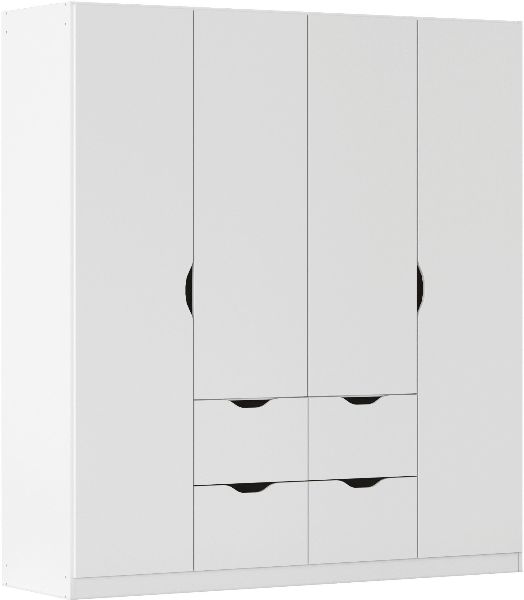 rauch Kleiderschrank Freising geräumiger Schrank Garderobe Schlafzimmerschrank (in 2 Breiten erhältlich TOP ANGEBOT) mit Griffmulden und Schubkästen OTTO´s Chois TOP PRODUKT
