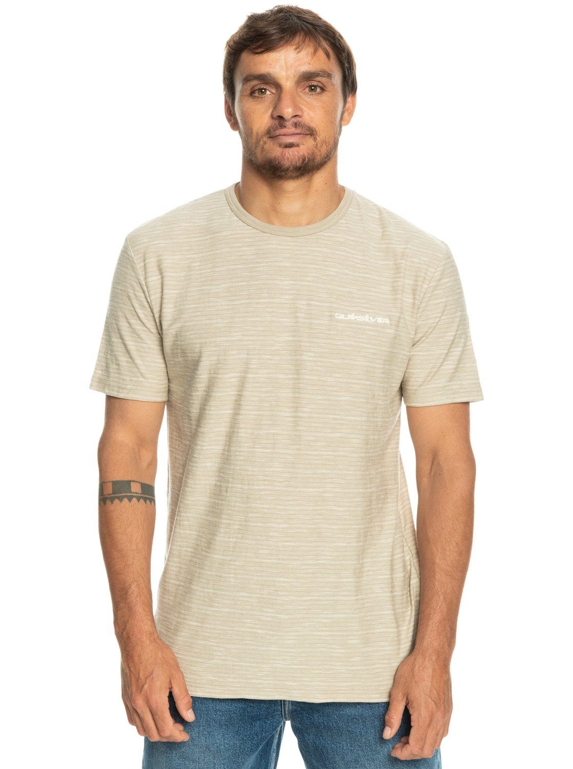 Kentin T-Shirt Plaza Kentin Taupe Quiksilver