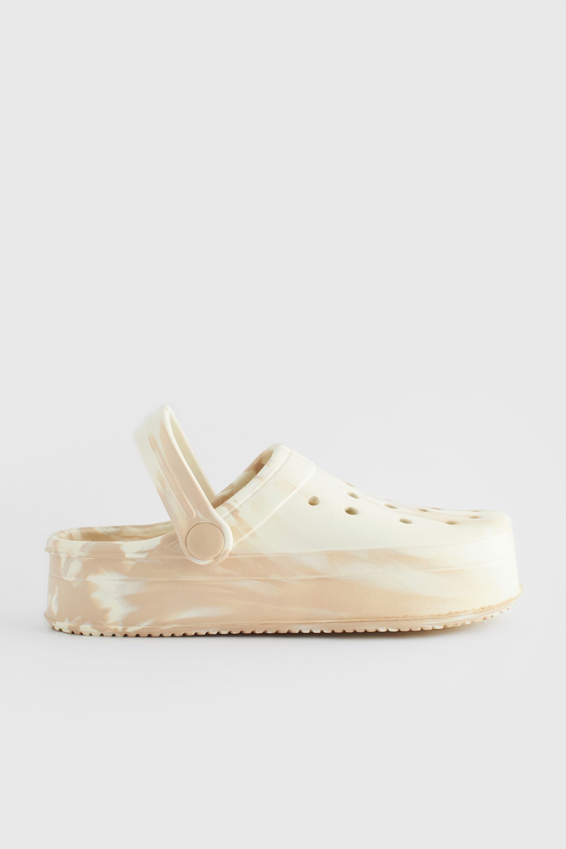 Clogs mit Plateausohle Clog