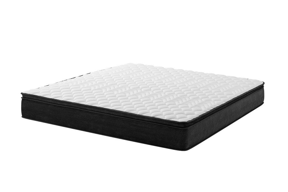 Taschenfederkernmatratze CLOUD FLEX 180x200cm weiß/dunkelgrau - Federkern, schmutzabweisend, riess-ambiente, 27 cm hoch, (Einzelartikel), Schaumstoff, gleichmäßiges Liegegefühl, nässeabweisend, Härtegrad H4