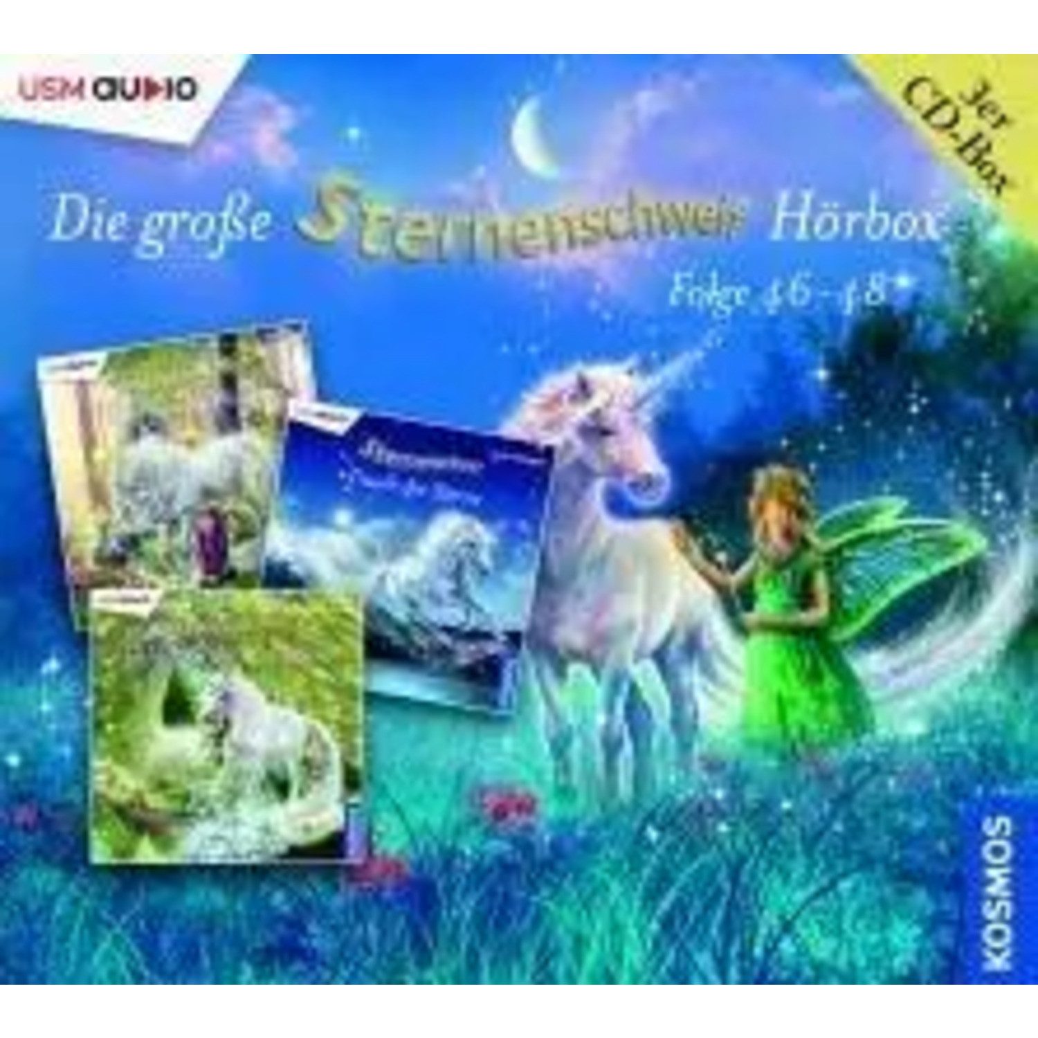 United Soft Media Hörspiel Die große Sternenschweif Hörbox Folgen 46-48 (3 Audio CDs)
