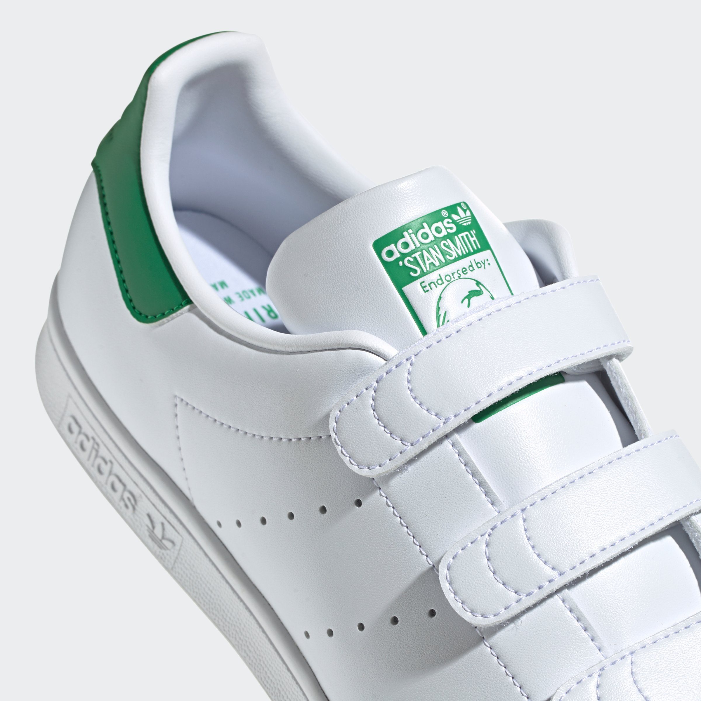 Sneaker / Originals STAN SMITH Cloud Green / adidas White Cloud White