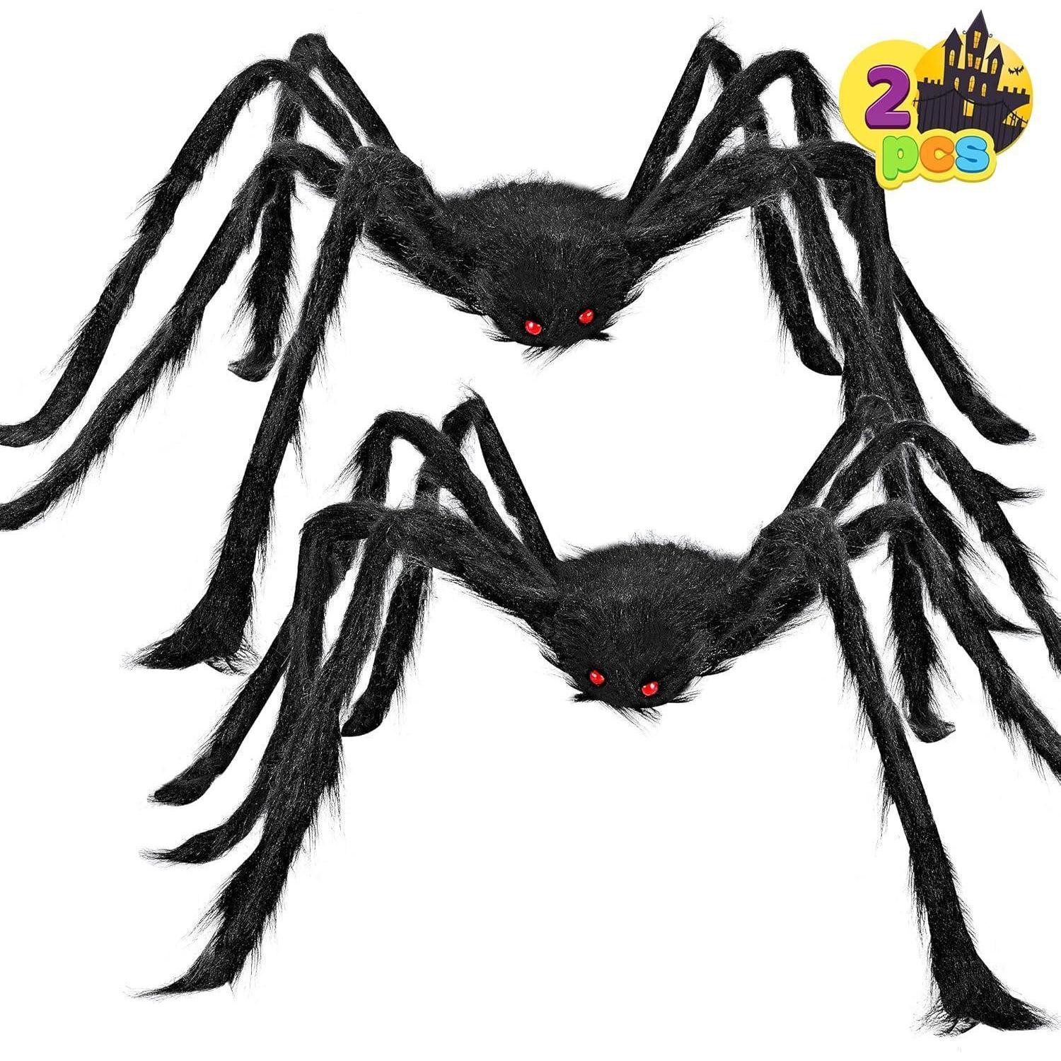 LuxusKollektion Tierfigur Halloween Realistische haarige Spinnen Set 2 Pack 119 cm Spinne Deko
