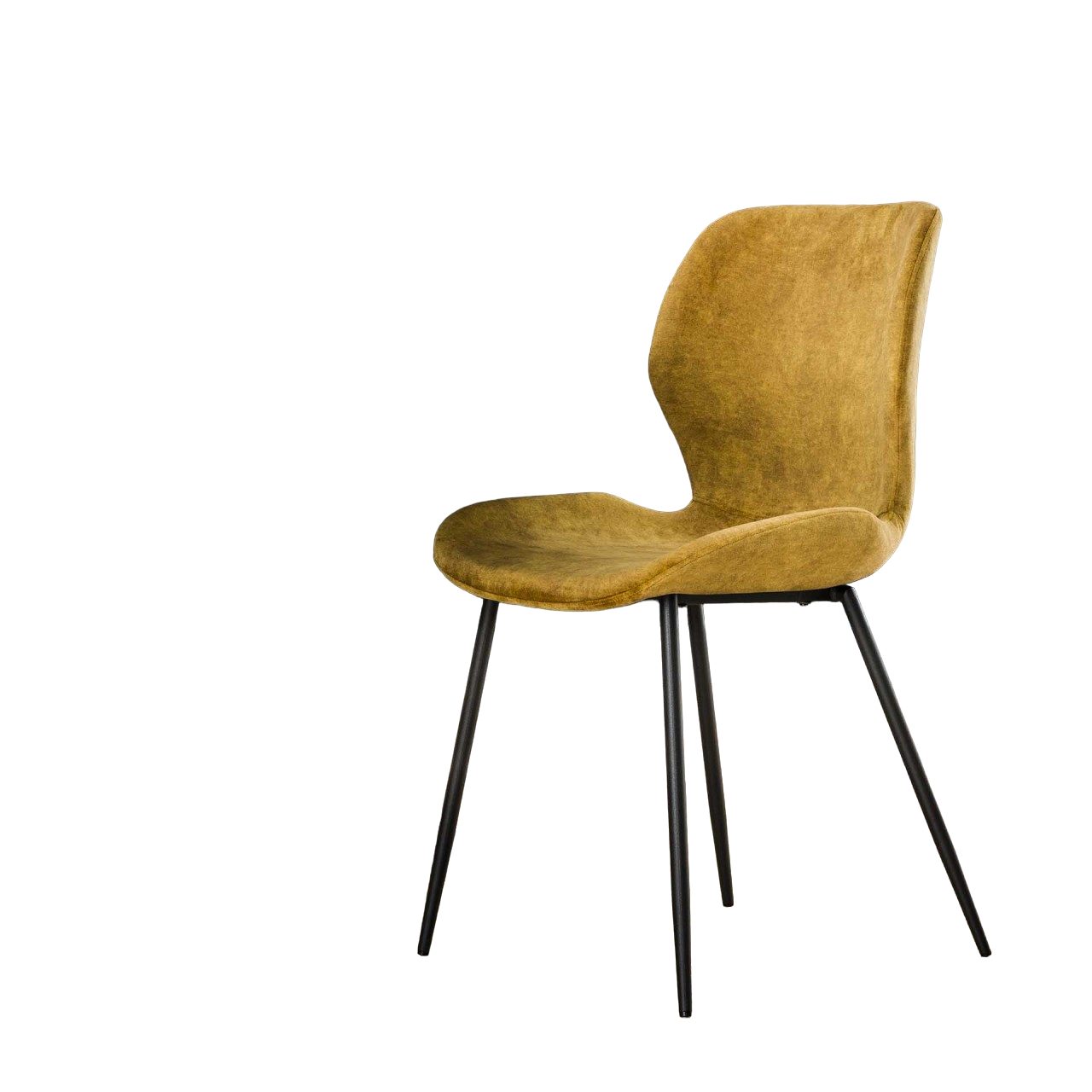 Vintagehaus Esszimmerstuhl Retro Esszimmerstuhl Velvet Samt günstig online kaufen