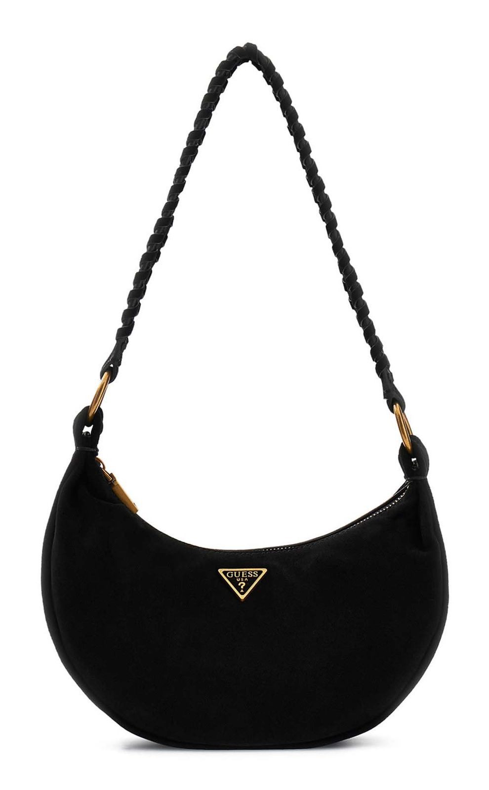 Guess Schultertasche Hobo Crossbody Bag, aus echtem Rindsleder