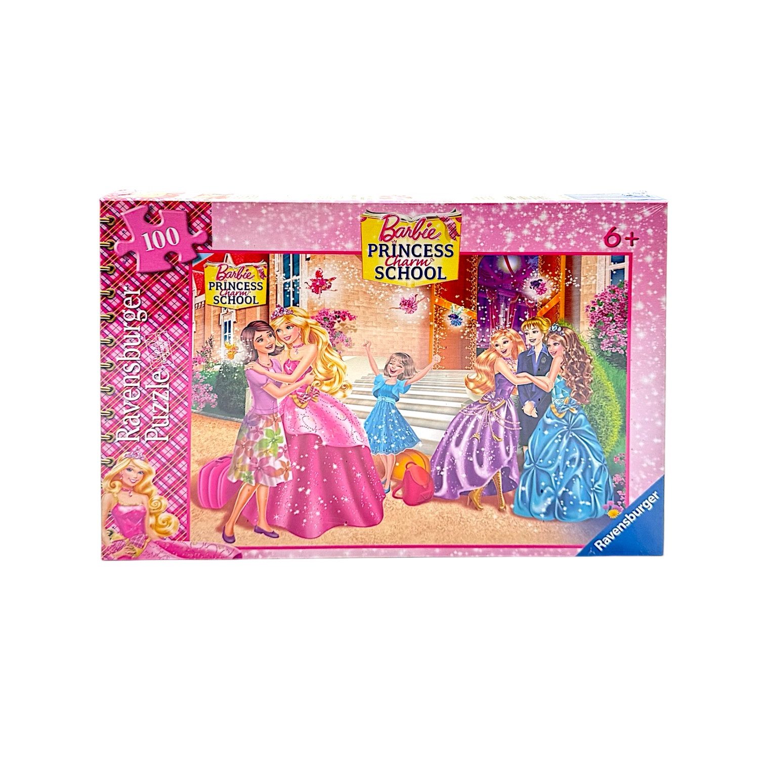 Ravensburger Puzzle Barbie Princess Charm School 100 XXL Teile ab 6 Jahren, günstig online kaufen