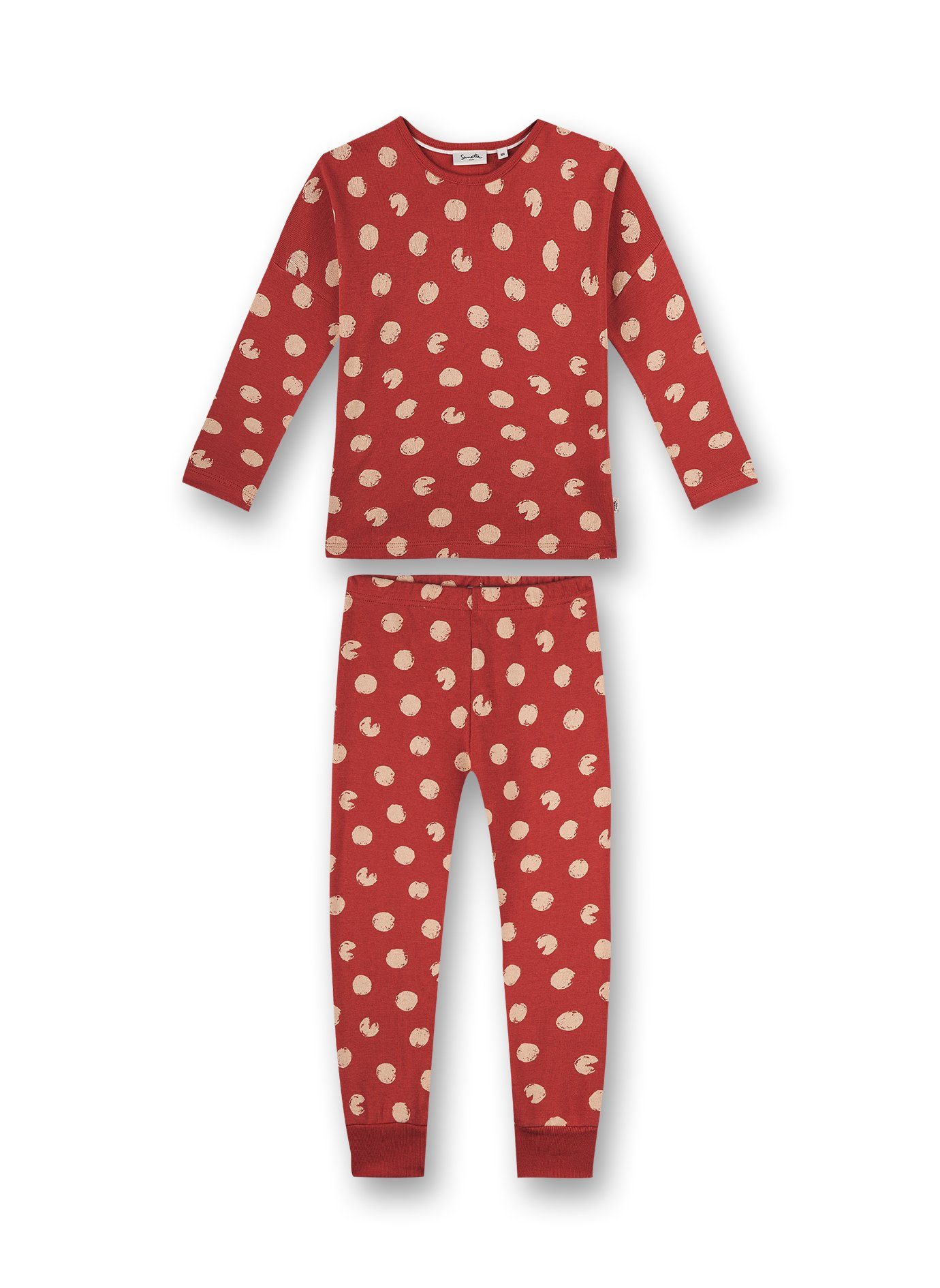 Pure (Bio) Sanetta Schlafanzug 12083 reiner Baumwolle Sanetta Mädchen - aus Schlafanzug Zweiteiliger