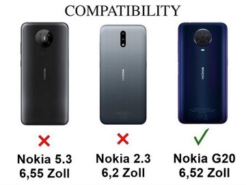 CoverKingz Handyhülle Hülle für Nokia G10/G20 Handyhülle Silikon Cover Case Bumper Matt