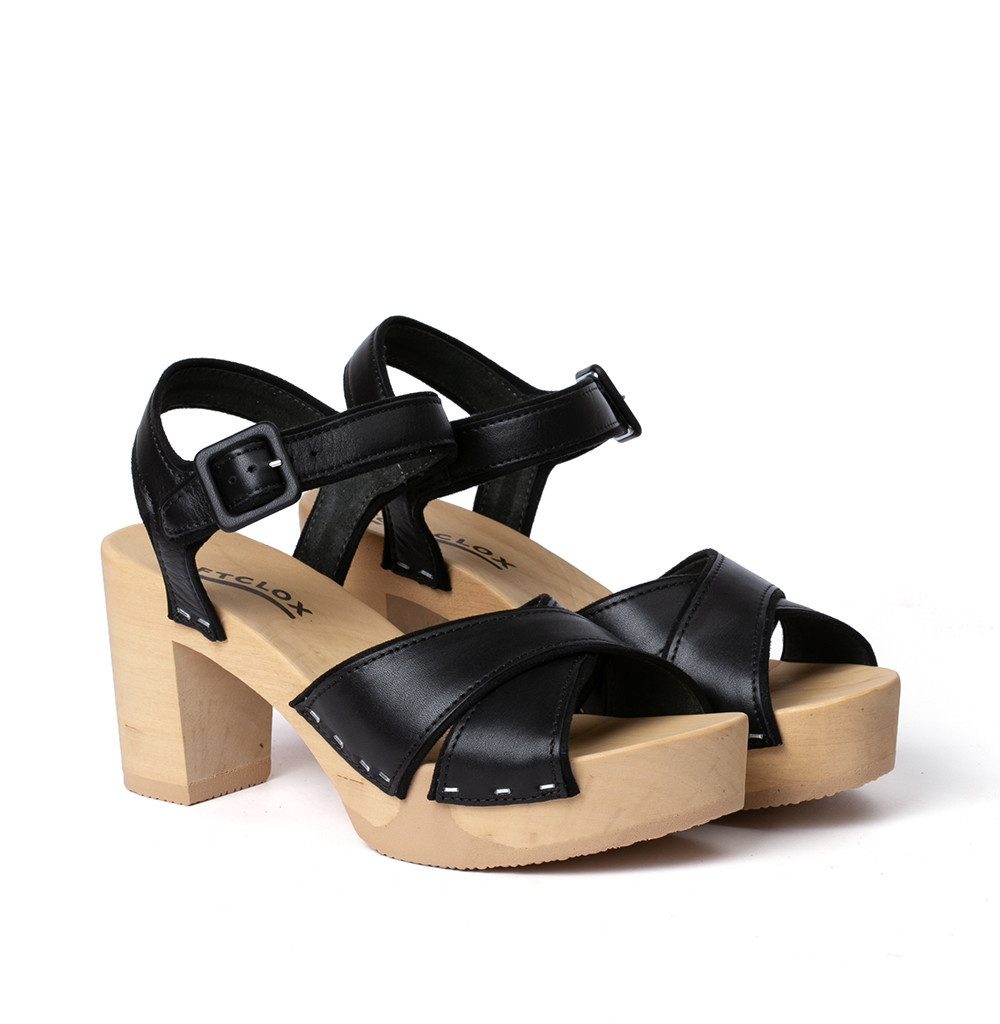 Softclox ELLIS Nappa schwarz (natur) Sandalette