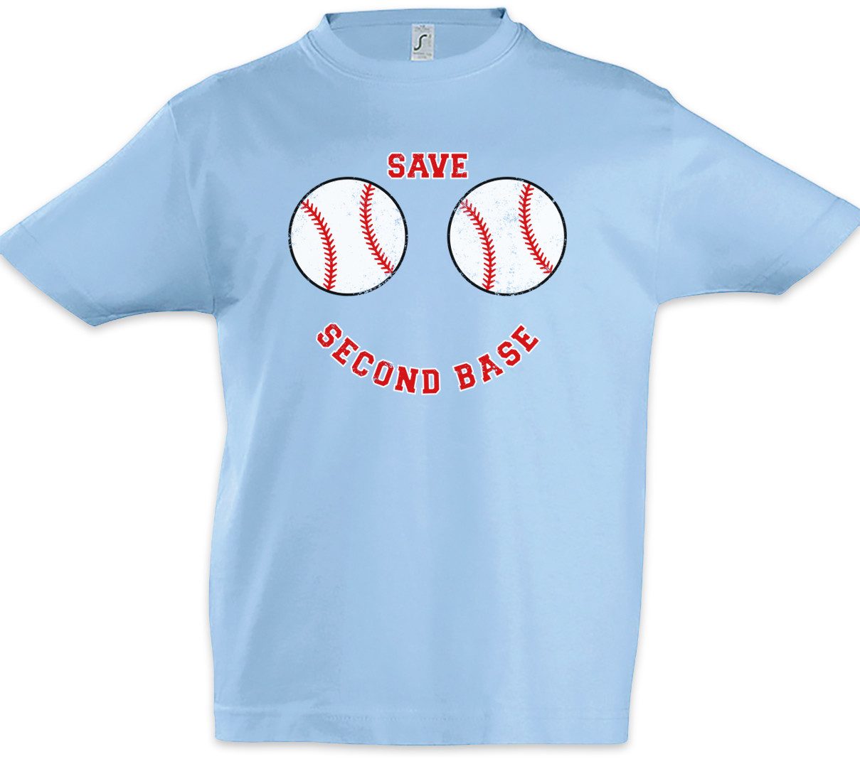 Print-Shirt Save Second Base Kinder T-Shirt Gallagher Shameless Frank Ian Lip