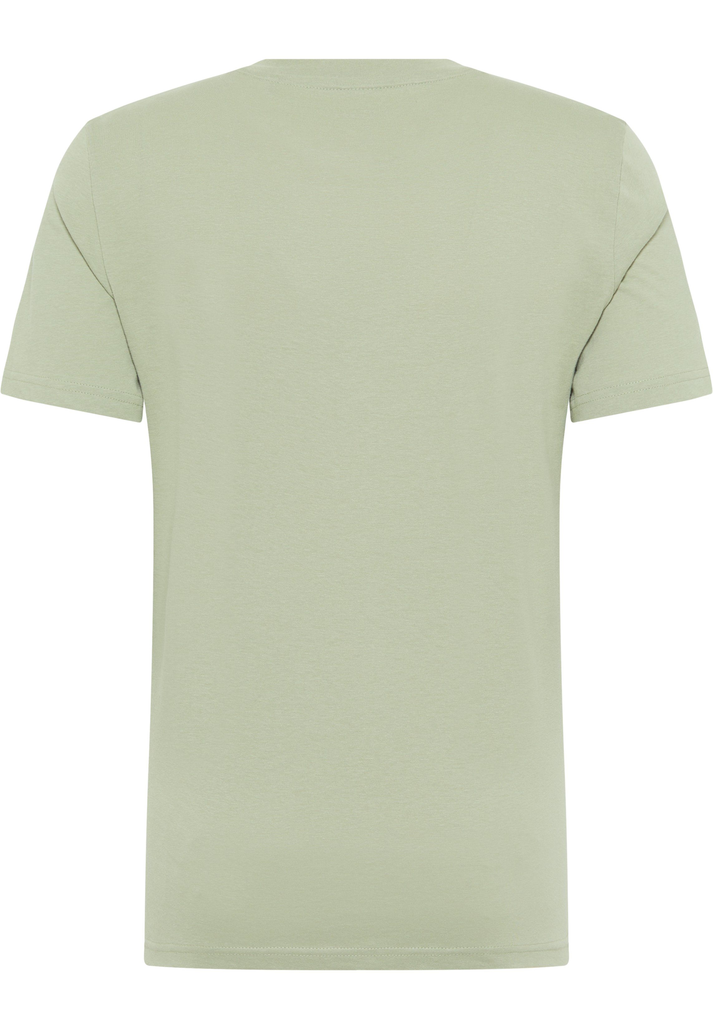 grün Style Print T-Shirt Alex MUSTANG C