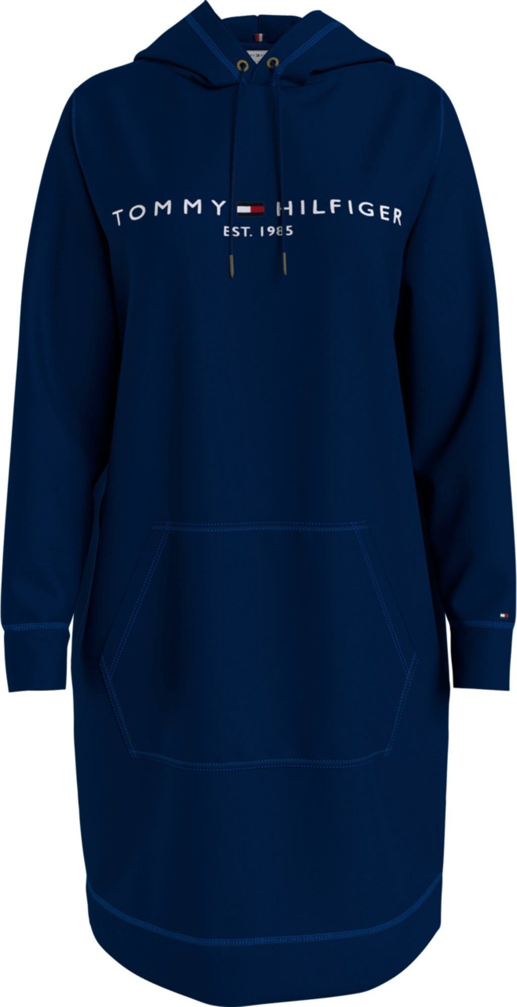 Tommy Hilfiger Sweatkleid »Regular Hilfiger Hoodie Dress LS« mit Tommy  Hilfiger linear Logo-Schriftzug online kaufen | OTTO