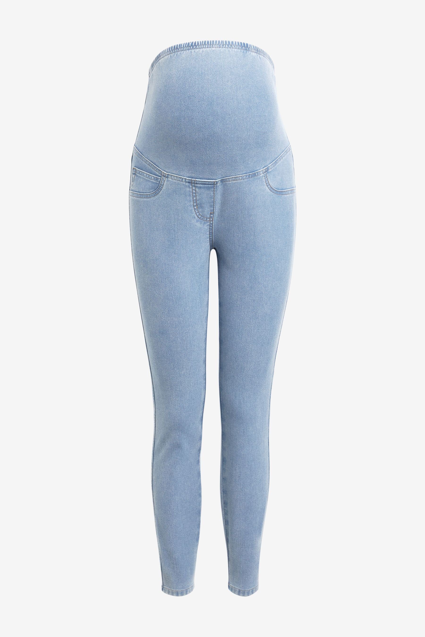 Next Umstandsleggings Leggings im Jeanslook (1-tlg)