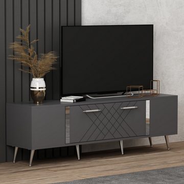 Skye Decor TV-Schrank Schränke, 48,2x150x35 cm, 100% Melaminbeschichtete Partikelplatte