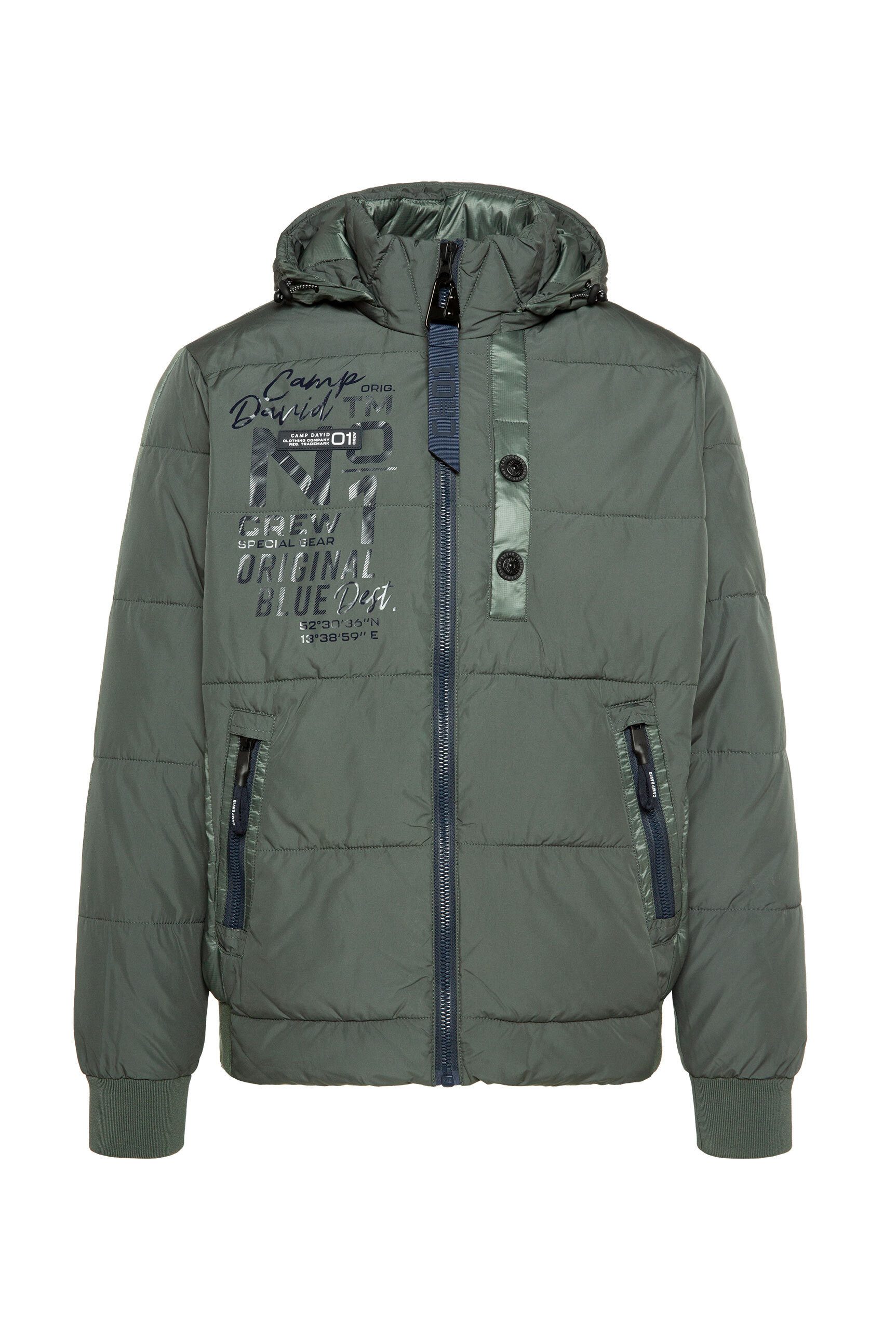CAMP DAVID Winterjacke mit Innentaschen günstig online kaufen