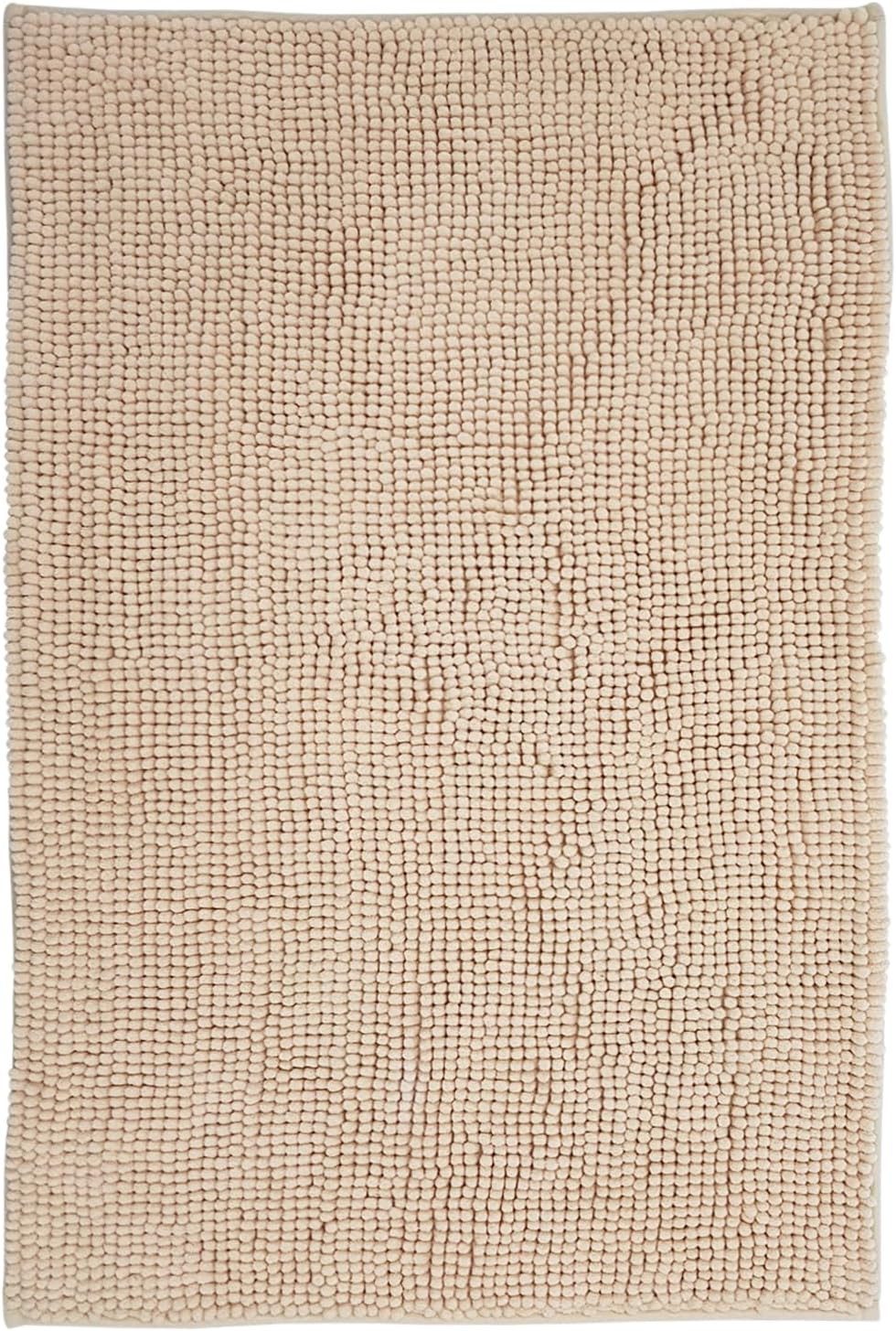 Waidmeister Badematte Waidmeister Badematte Wellnes Chenille Badezimmerteppich, rutschhemmend beschichtet, Polyester, Rutschfest, Saugstark