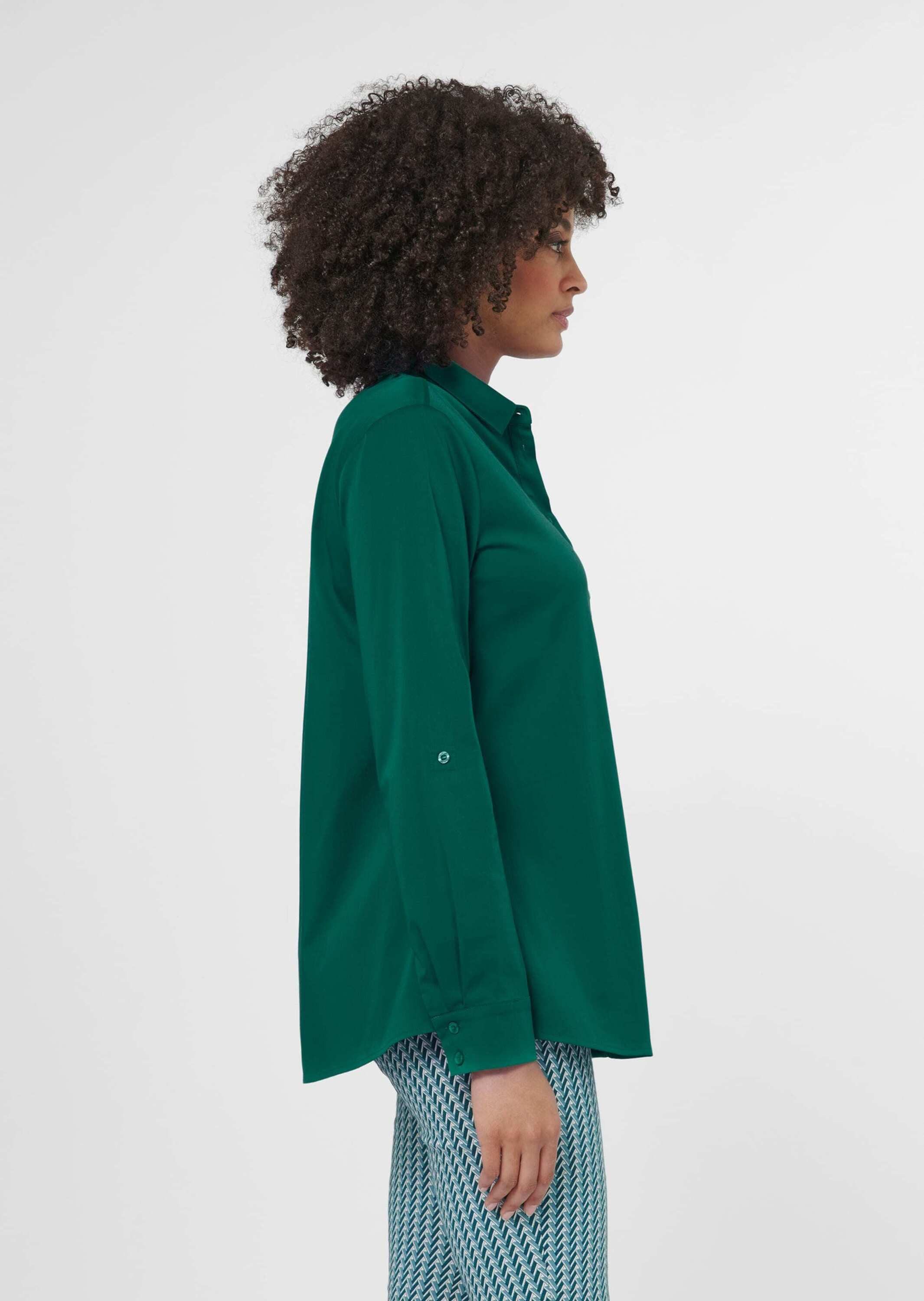 MADELEINE Hemdbluse Hemd in A-Linie