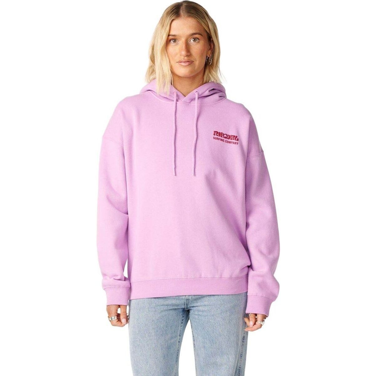Rip Curl Sweatshirt Surf Puff Heritage Hood Weicher Hoodie im Surfer-Stil, ideal für kühle Momente am Strand, mit