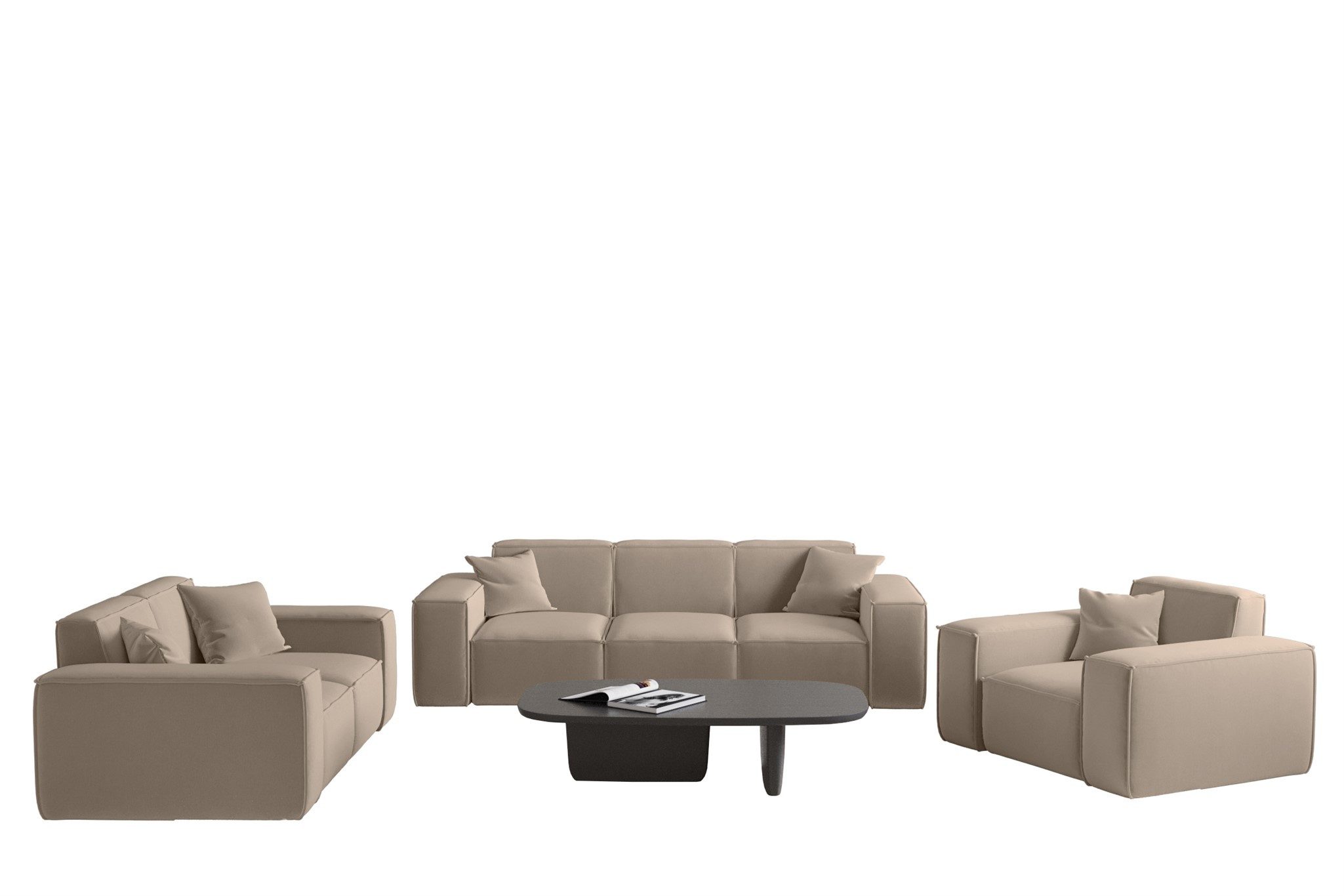 Fun Möbel Polstergarnitur Sofaset Designersofa CELES günstig online kaufen