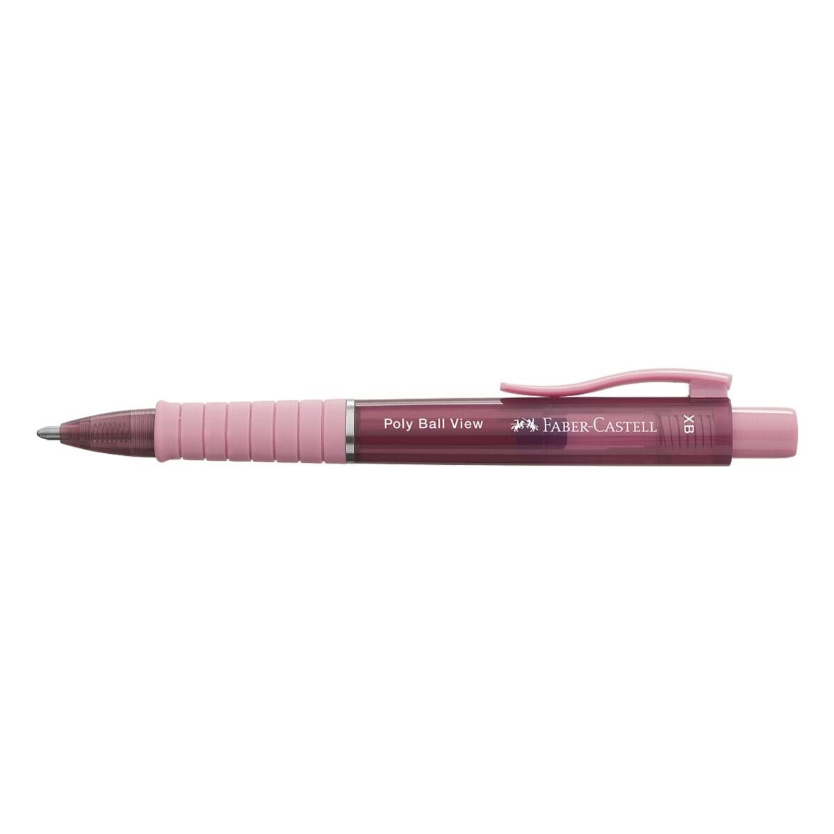 Faber-Castell Kugelschreiber Poly Ball View XB, dokumentenecht