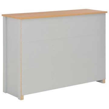 vidaXL Anrichte Sideboard Grau 112 x 35 x 81 cm