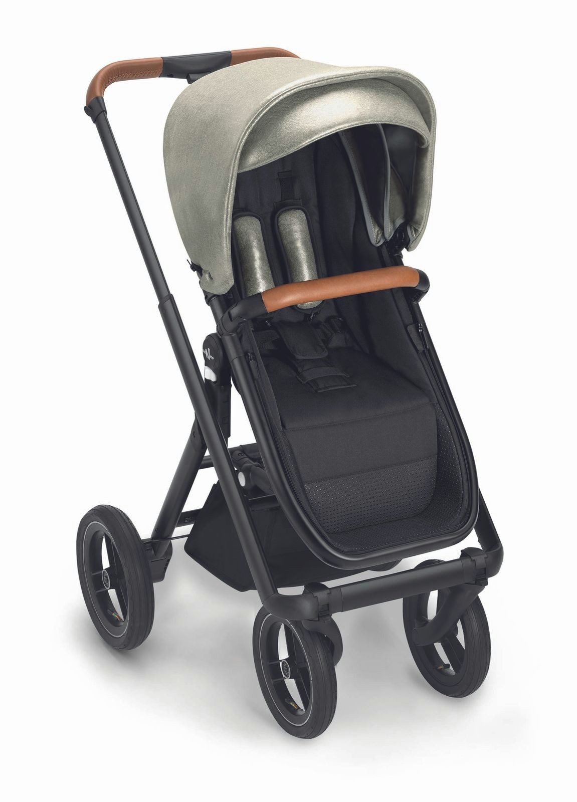 CAM Kombi-Kinderwagen Puro Urban Kombi-Kinderwagen 2 in1 inkl. Regenschutz und Wickeltasche