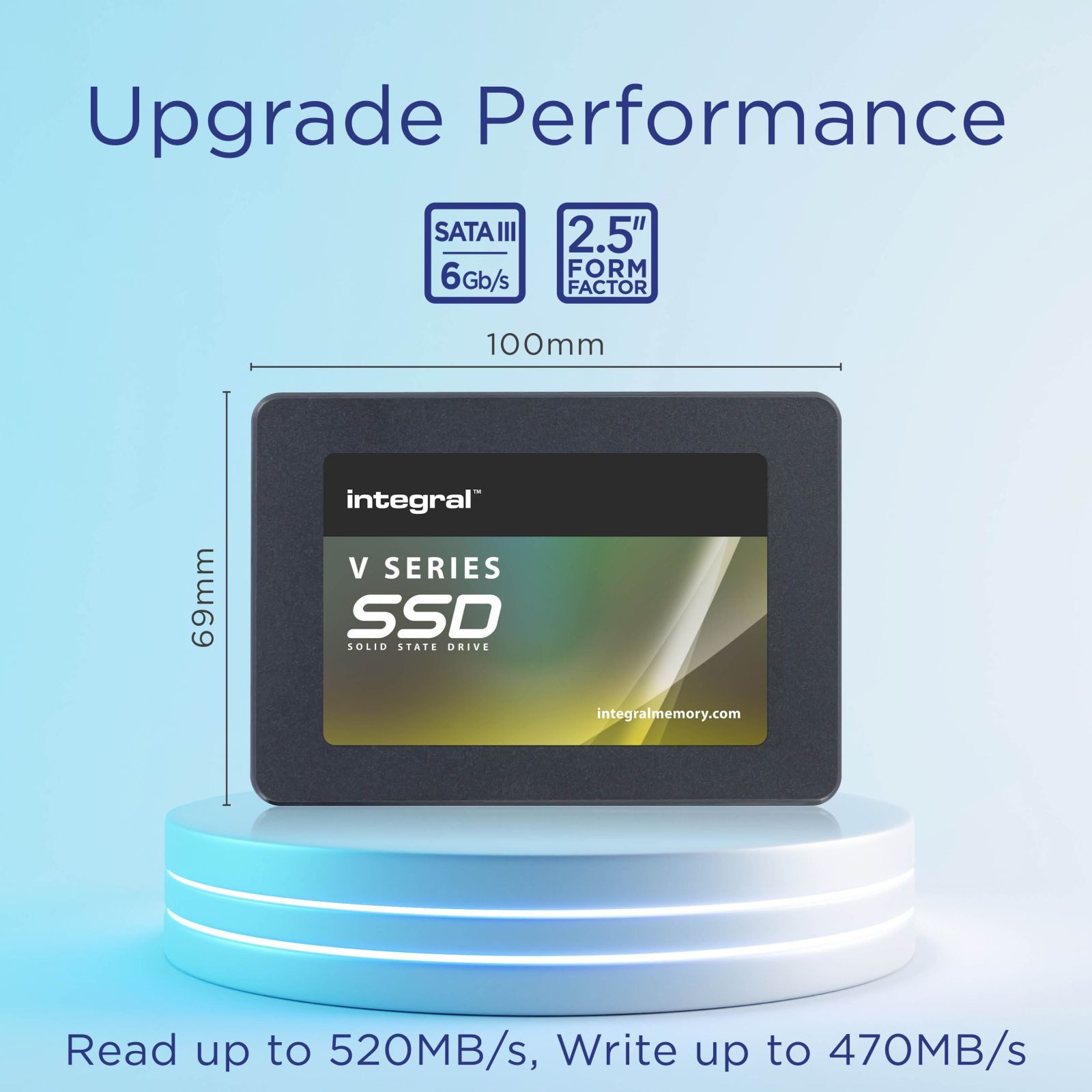 Integral 2,5" 1TB INSSD1TS625V2X 520 MB/s - 6 Gbit/s Gaming-Festplatte