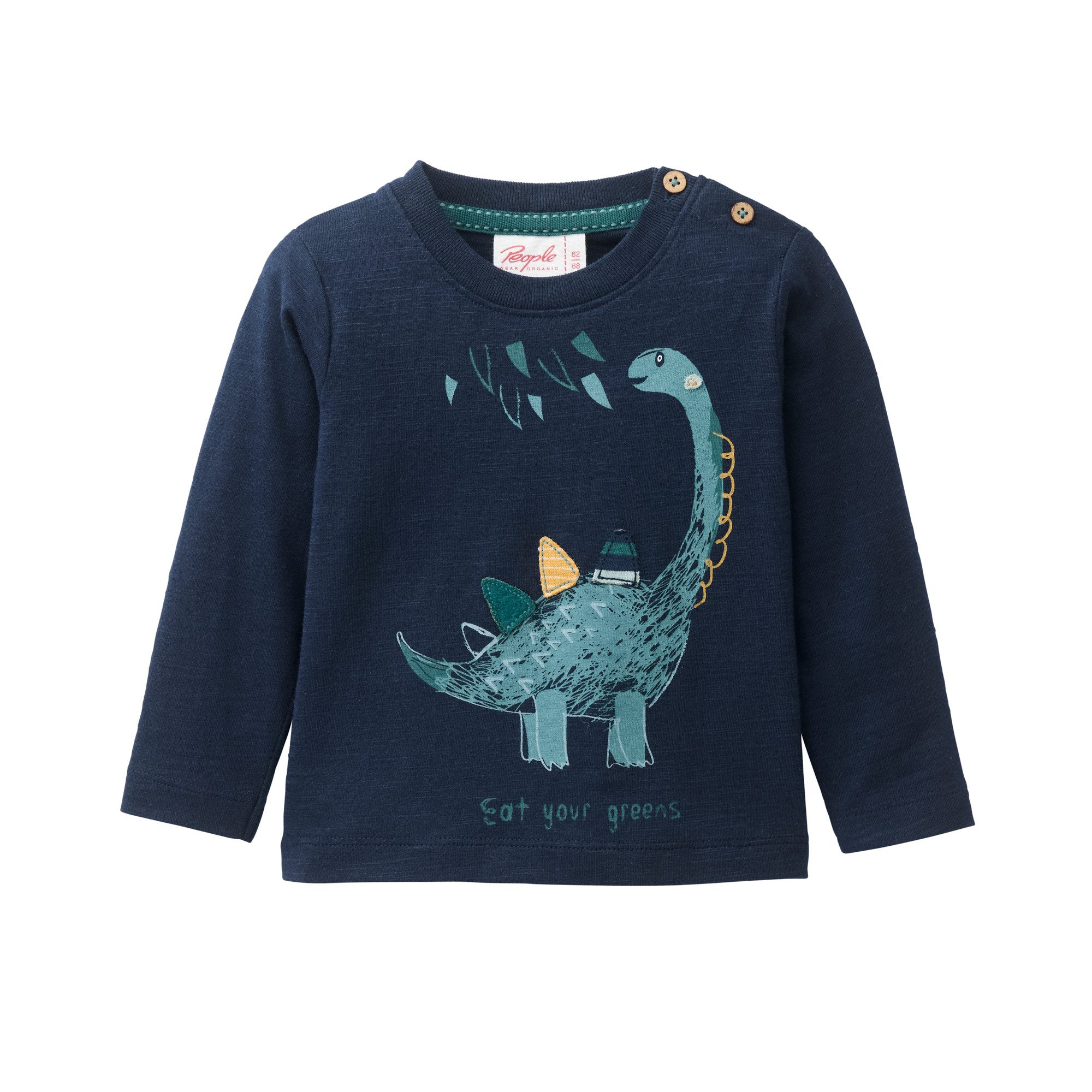 People Wear Organic Langarmshirt mit Motiv, günstig online kaufen