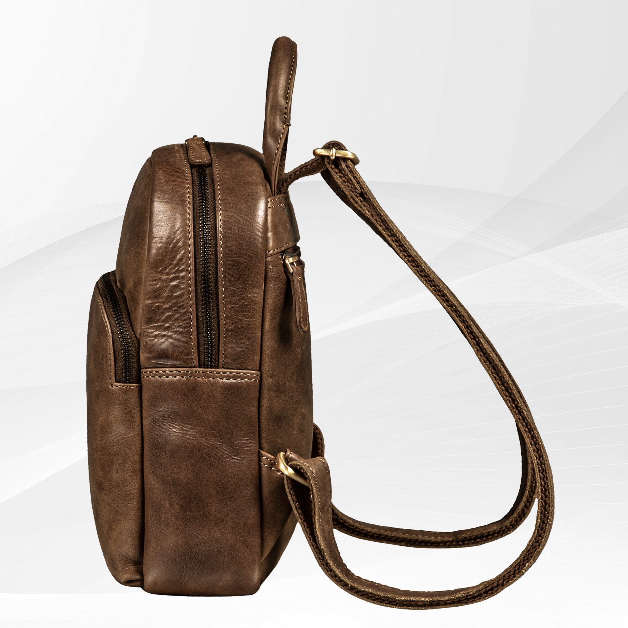 STILORD Cityrucksack "Ruby" Daypack Damen Leder