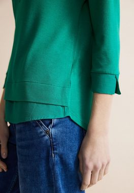 STREET ONE 3/4-Arm-Shirt mit V-Ausschnitt