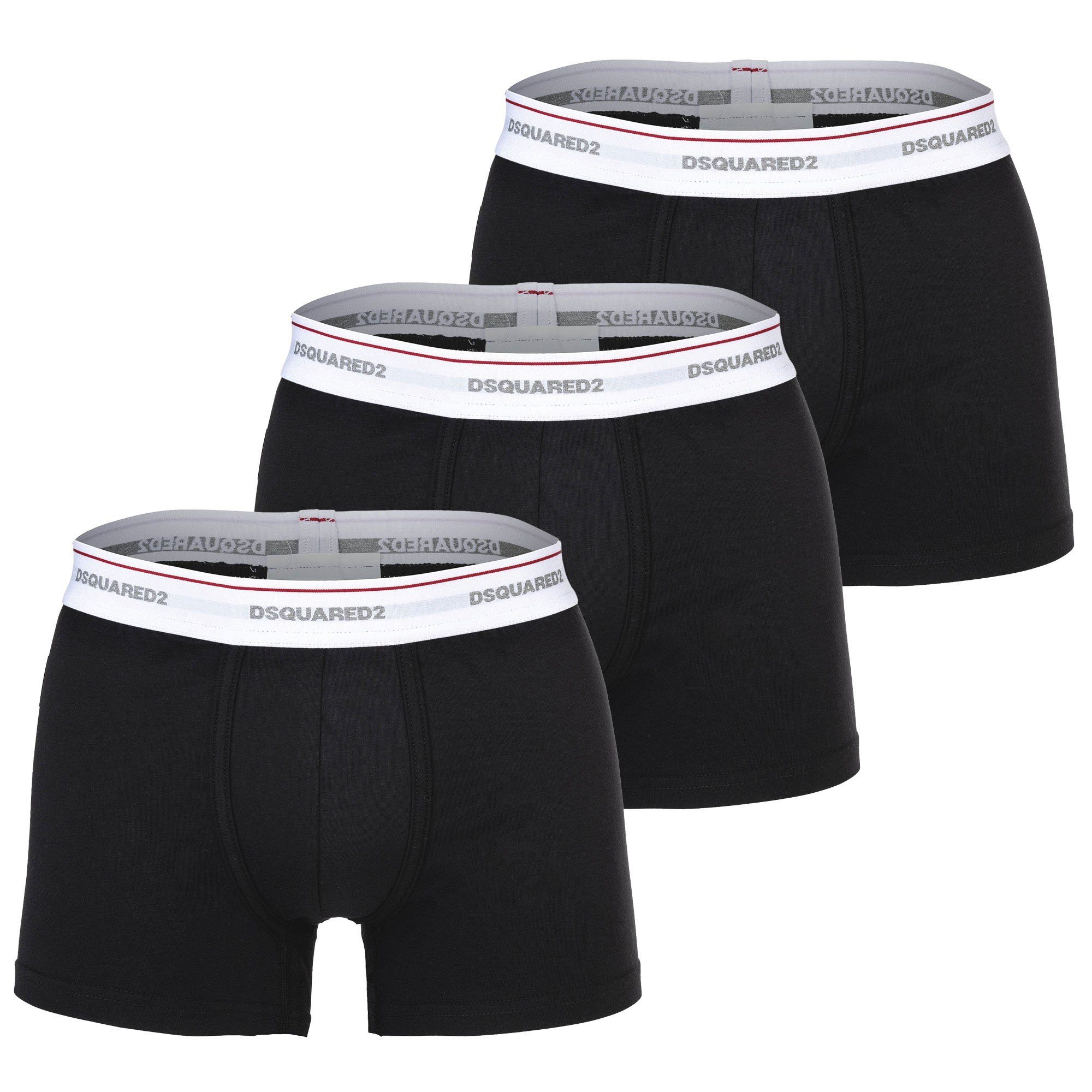 Dsquared2 Boxer Herren Boxershort 3er Pack Baumwolle 3-PACK TRUNK (Packung, günstig online kaufen
