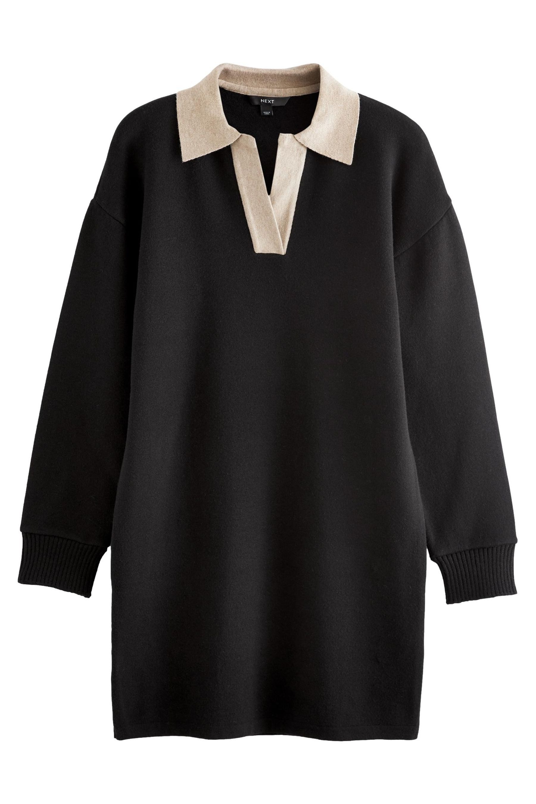 Polokleid Kuscheliges Polo-Kleid