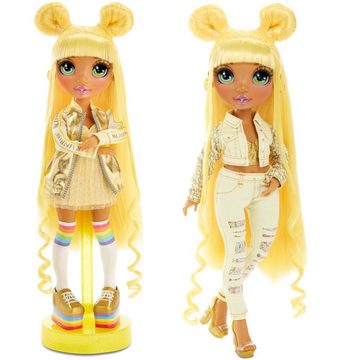 MGA ENTERTAINMENT Anziehpuppe Sunny Madison Rainbow Surprise High Fashion Puppe Kleidung & Accessoires