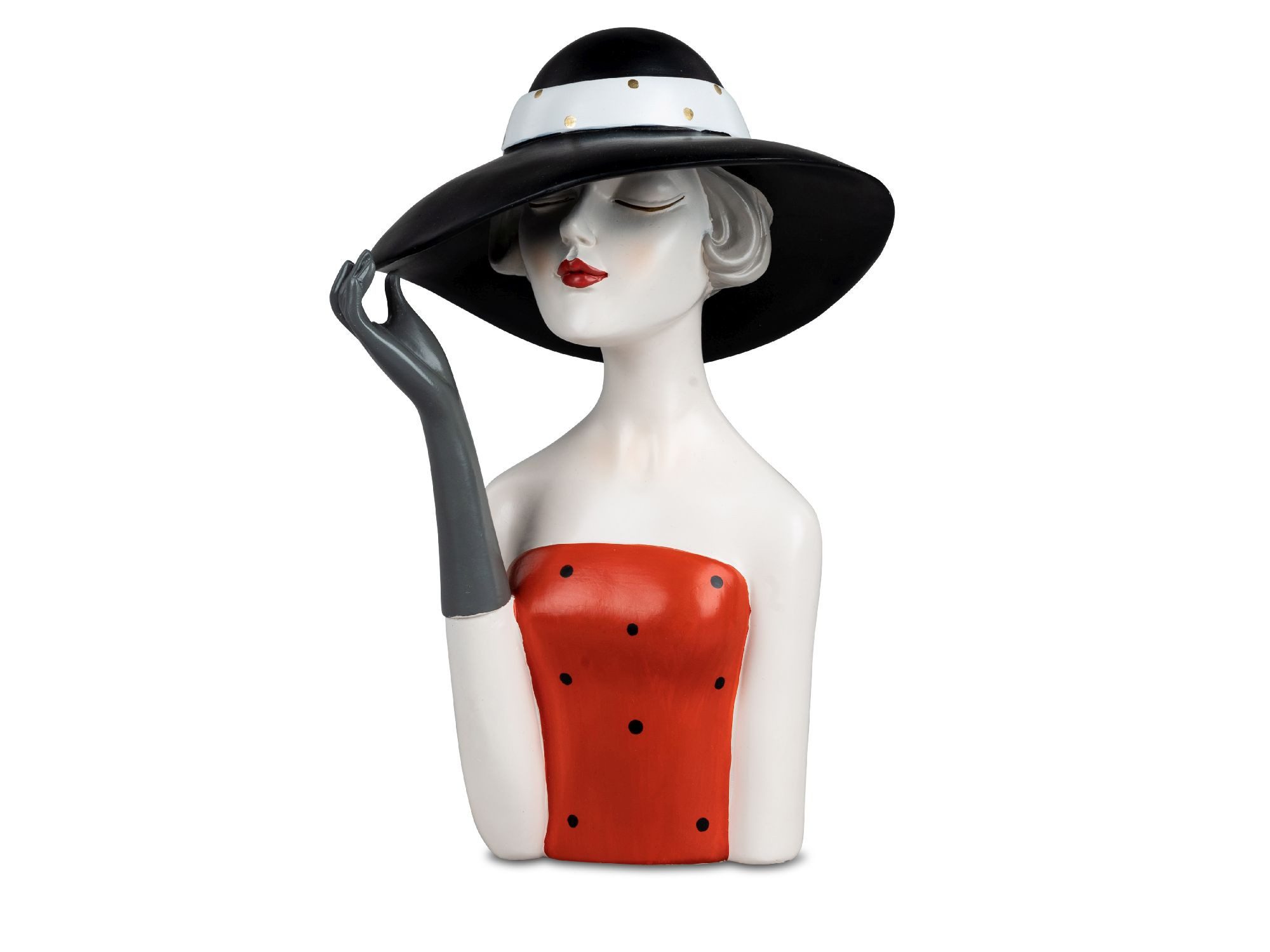 formano Dekofigur LADY, Höhe: 30cm, Farbe: Mehrfarbig, Motiv: Dame