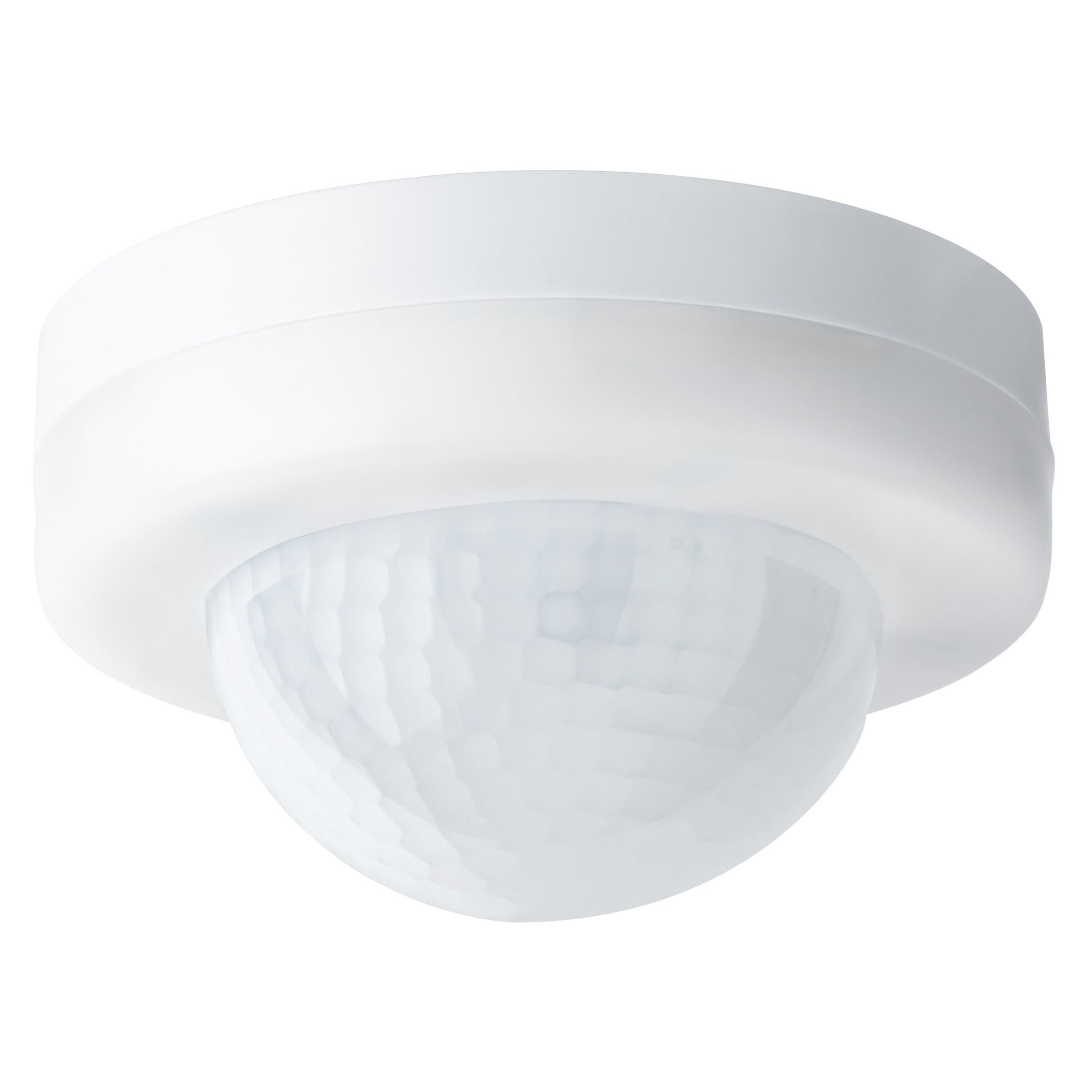 SEBSON Bewegungsmelder Infrarot Sensor Aufputz Decken Montage 360° Reichweite 20m IP20, (1-St), 360° Erfassung, Programmierbar, LED geeignet 1.000W, 3 Draht