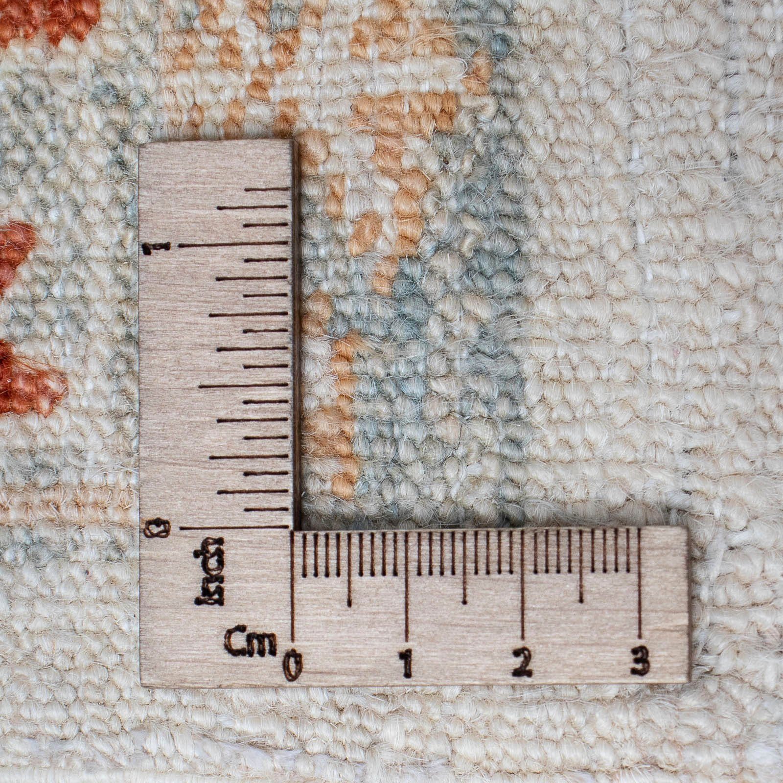 mit 8 Shal 305 rechteckig, x Streifen Zertifikat Höhe: Unikat 248 cm, mm, Wollteppich morgenland,
