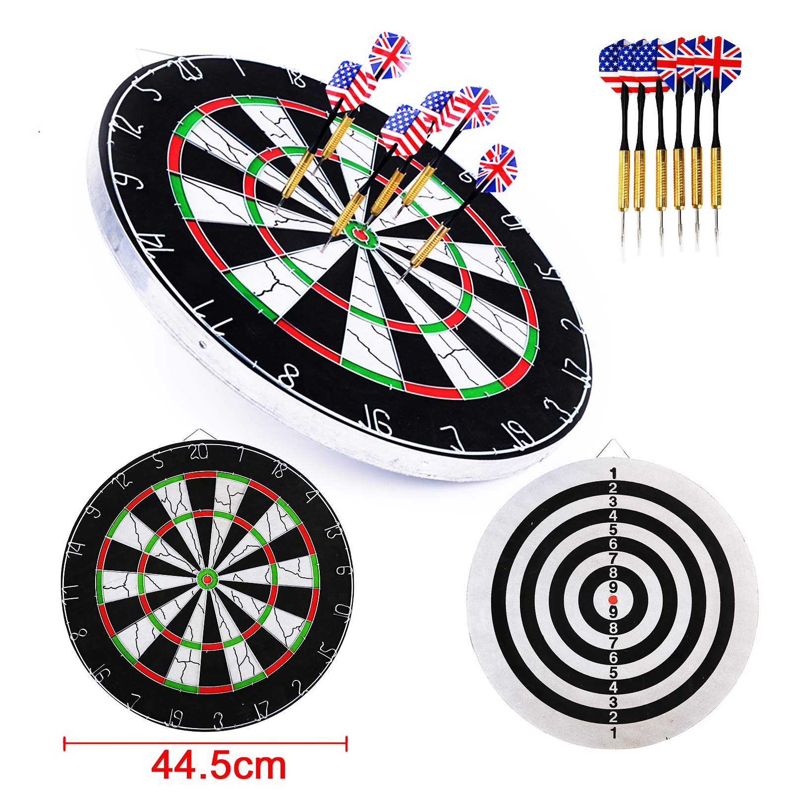 Youyijia Dartscheibe Darts Set Profi Dartscheibe Dartpfeile Dartboard Dart – Bild 4 von 4