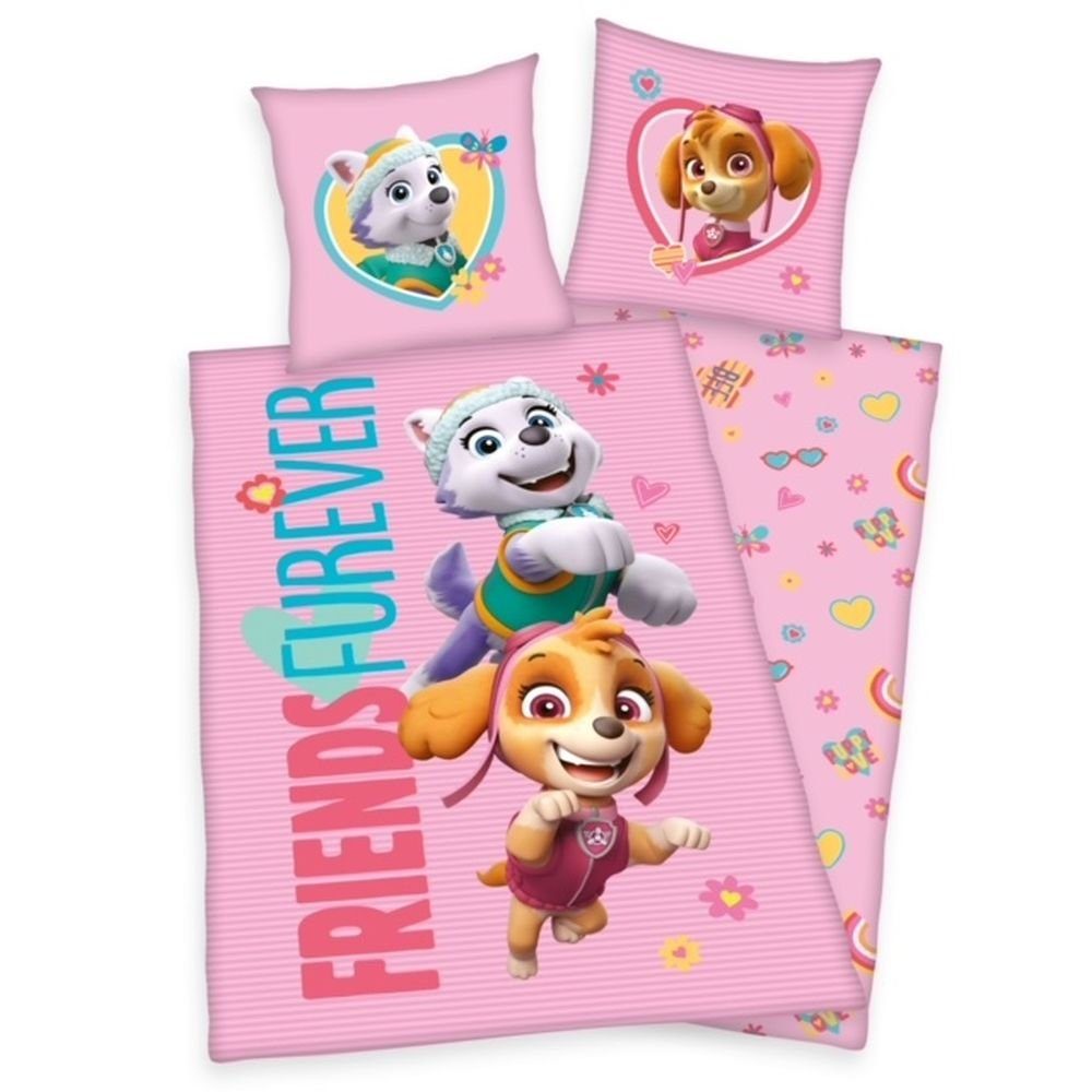 Herding Bettwäsche 2 tlg Wende Bettwäsche Bettbezug Baumwolle 135x200 PAW P günstig online kaufen