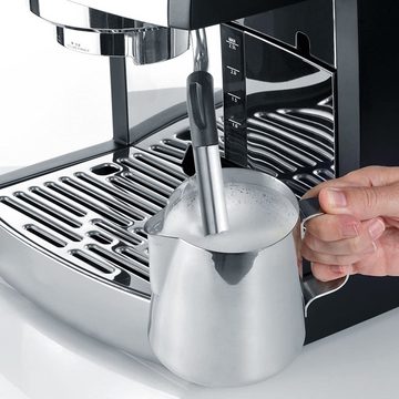 Graef Siebträgermaschine Pivalla ES 702 - Espressomaschine - edelstahl/schwarz