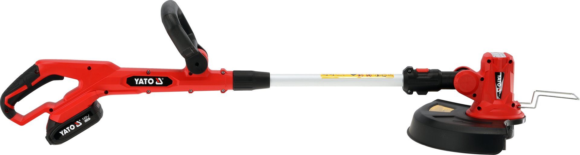 Yato Akku-Freischneider Akku-Rasentrimmer 18V Brushless mit 2,0 Ah Akku, (Akku-Rasentrimmer 18V Brushless mit 2,0 Ah Akku, Akku-Rasentrimmer 18V Brushless mit 2,0 Ah Akku)